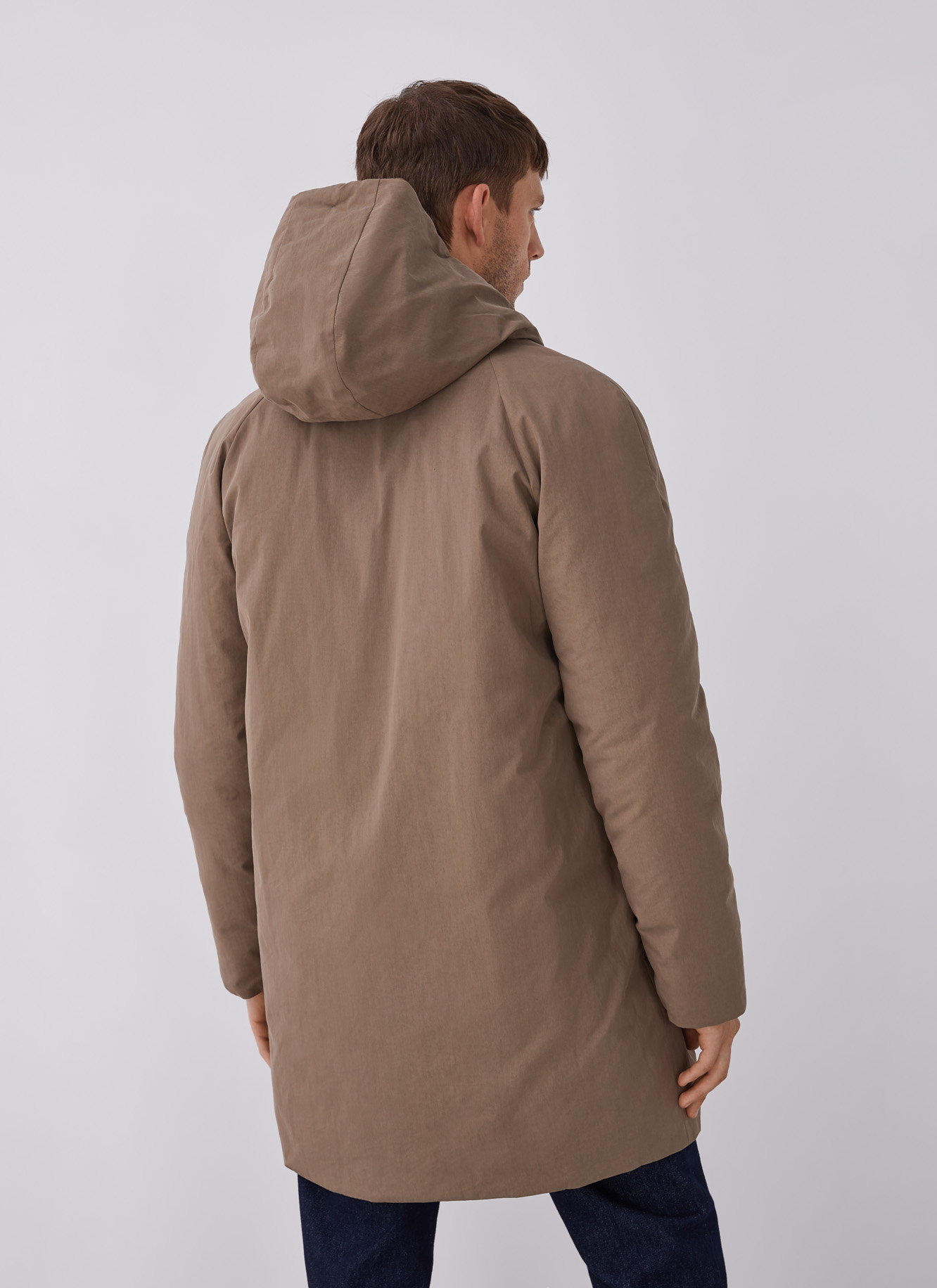 Reversible parka with hood image number 1