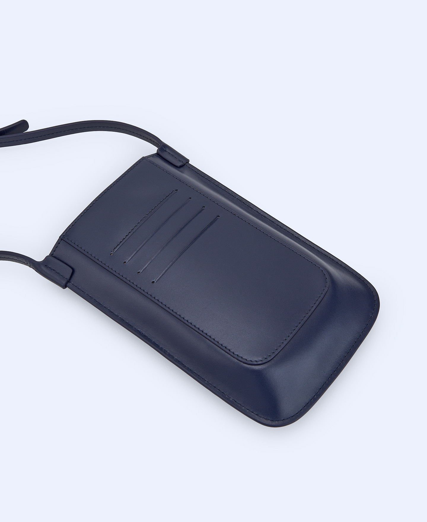 Smooth multicoloured nappa phone holder image number 2