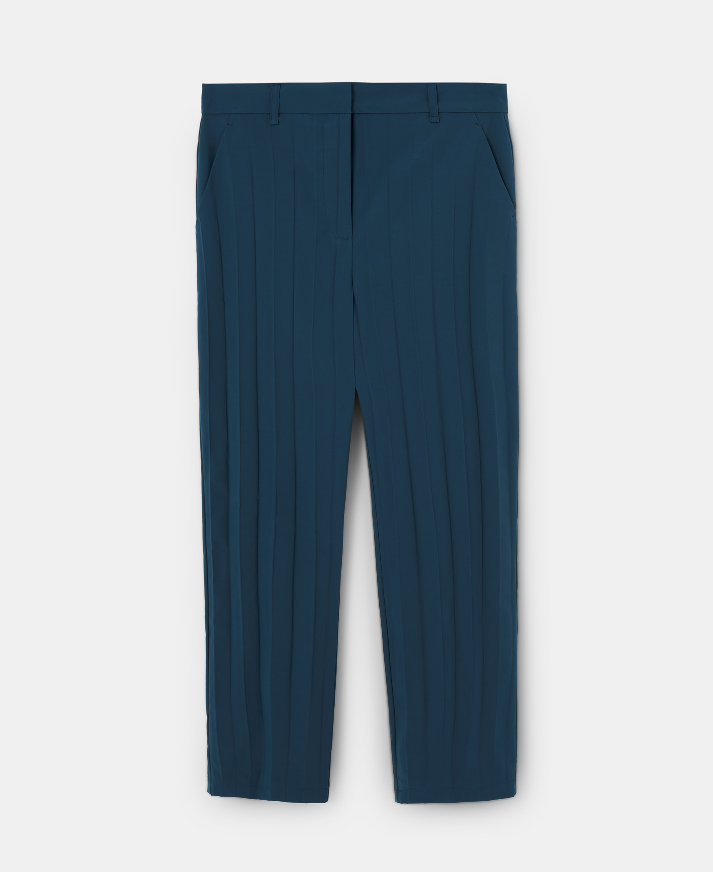 Pantalón corte recto en crinkle image number 4