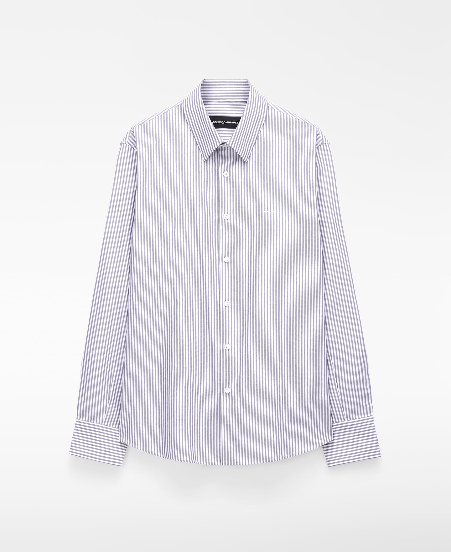 Camisa regular fit rayas algod&oacute;n image number 4
