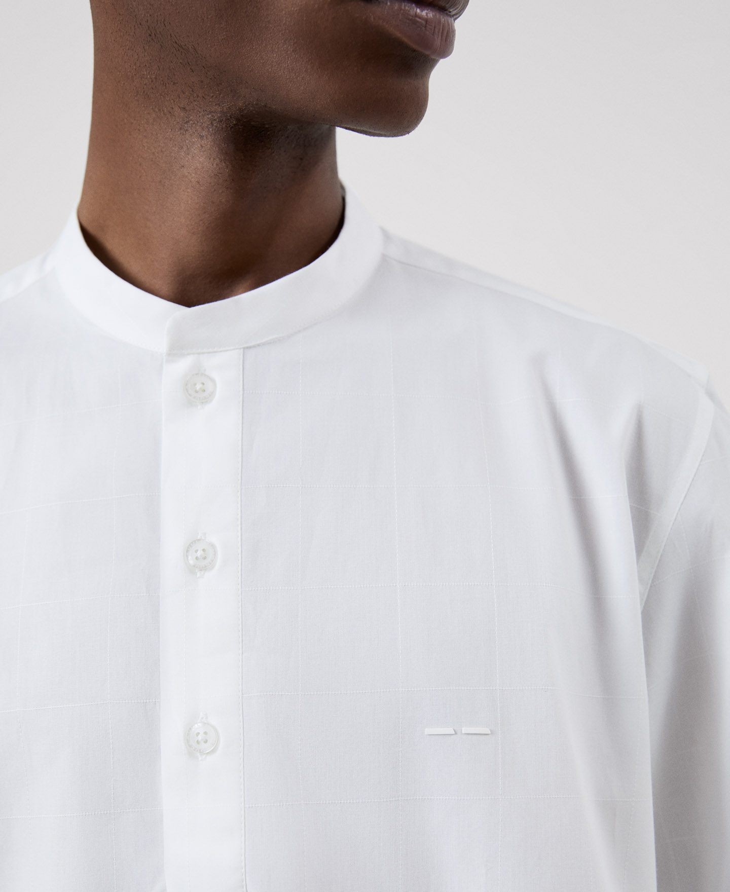 Organic cotton baker's shirt image number 3