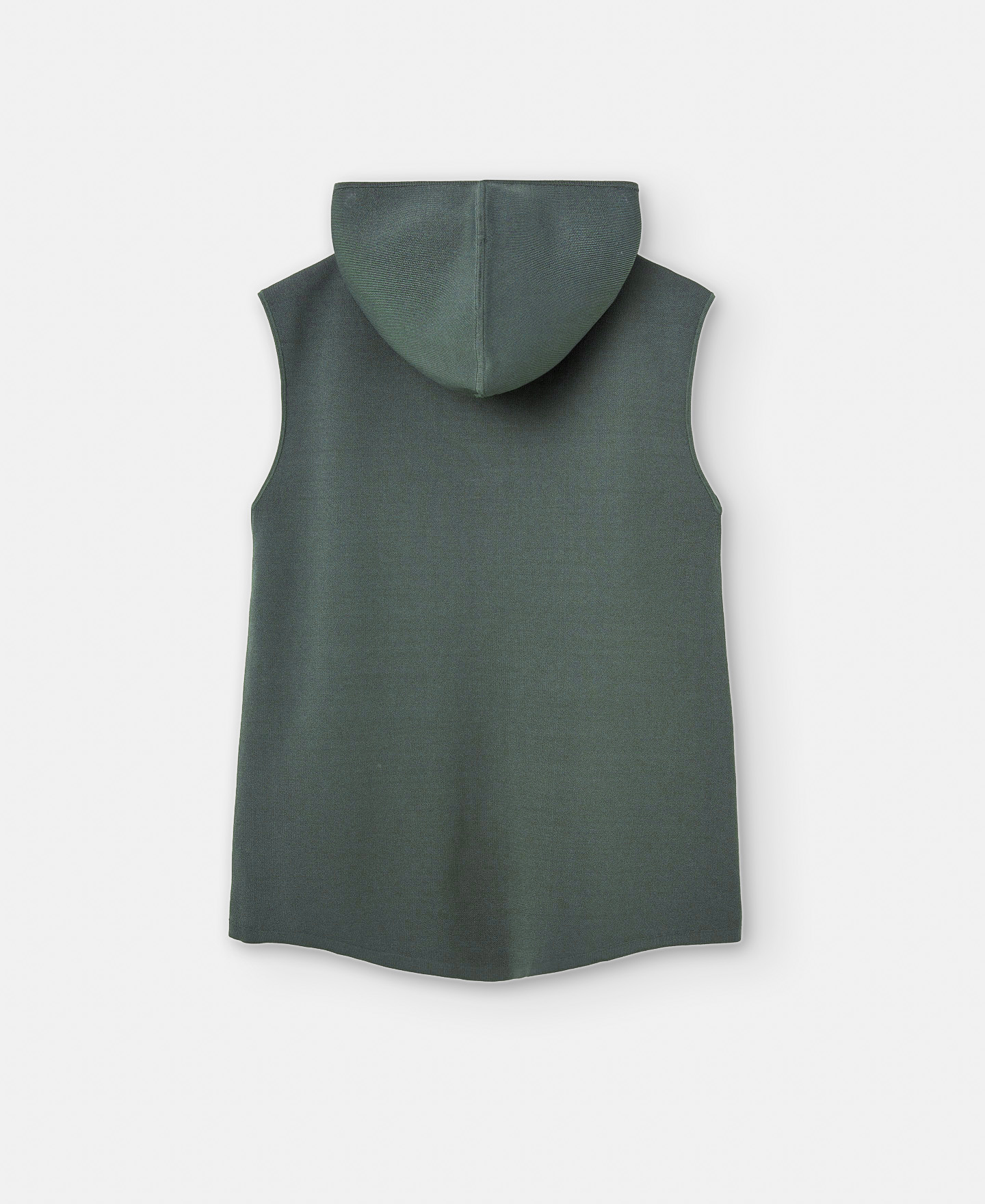 Knitted and nylon waistcoat image number 5