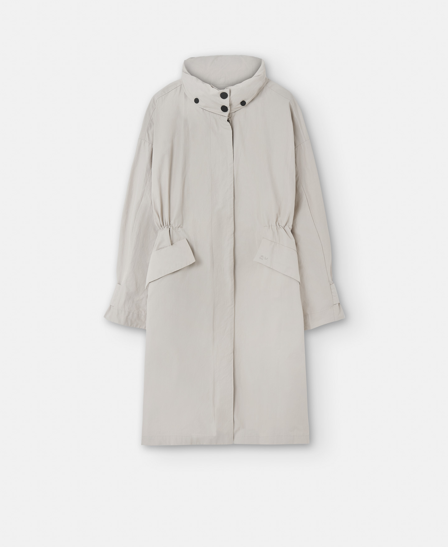 Long parka in cotton and nylon image number 5