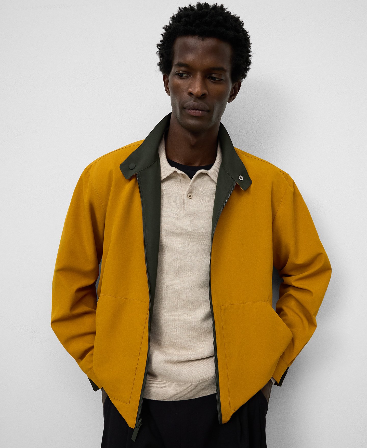 Nylon reversible jacket man image number 3
