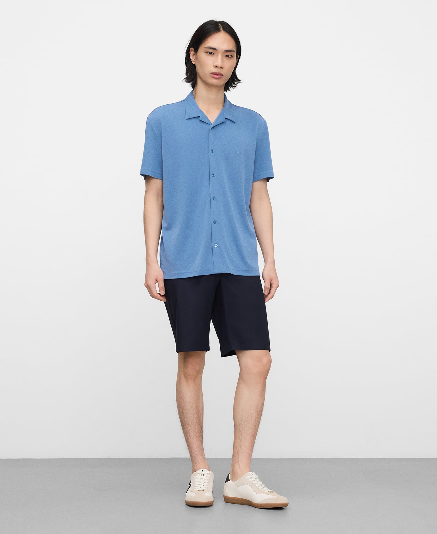 Poplin cotton bermuda shorts image number 1