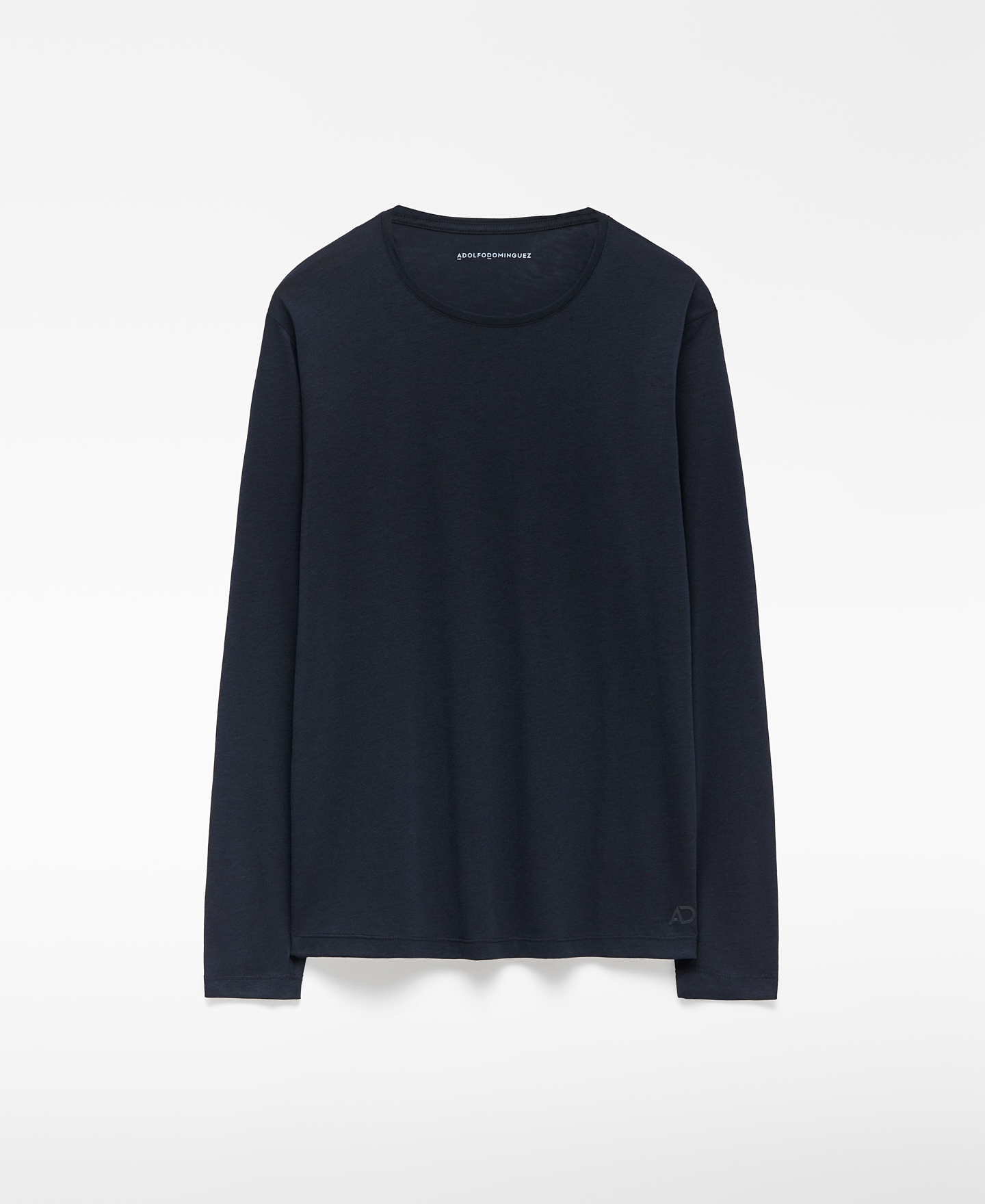 Camiseta regular fit manga larga hombre image number 4