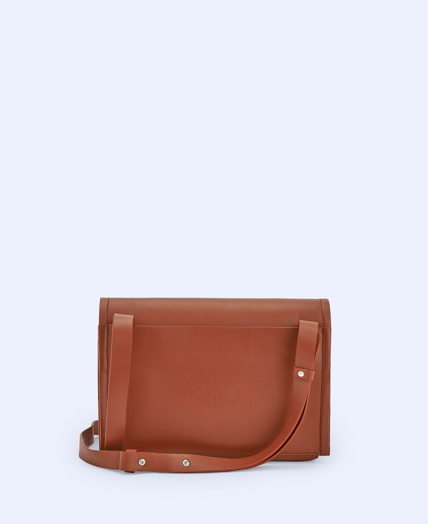 Bolso baguette Made in Spain en piel image number 1
