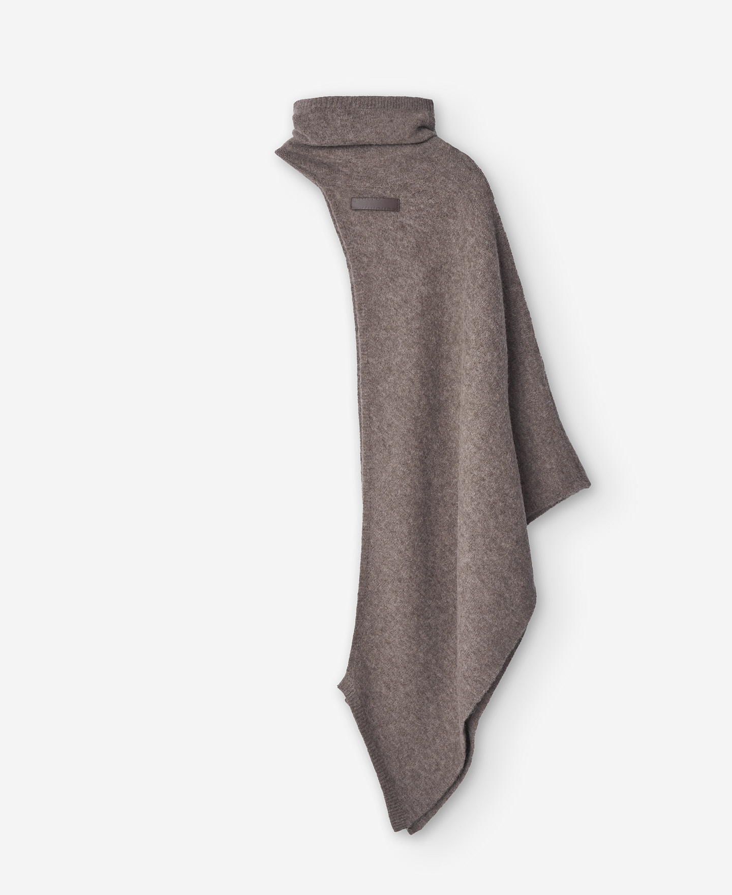 Bufanda cuello de nailon y alpaca image number 3