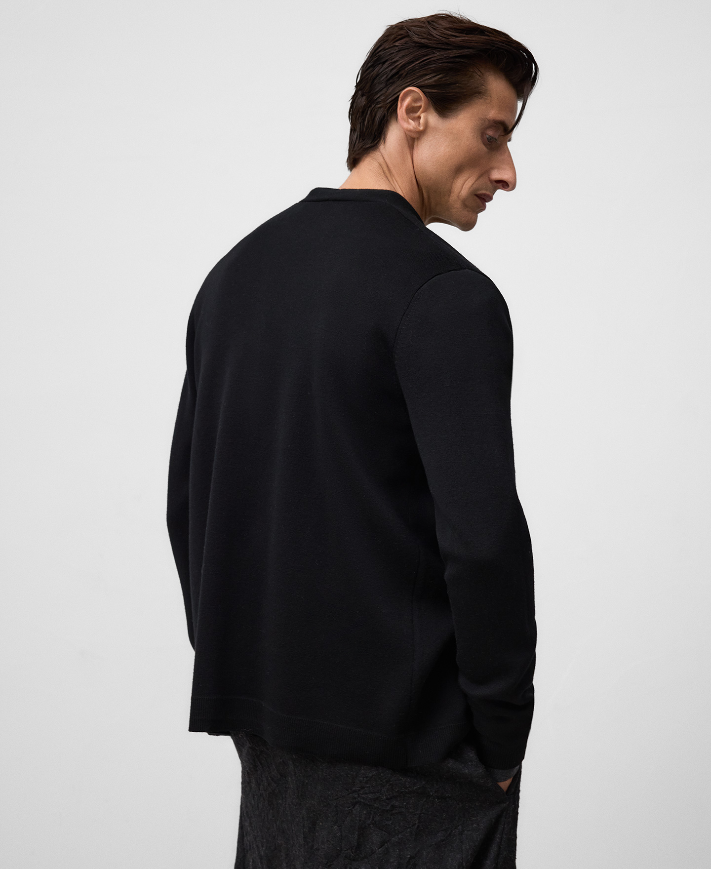 Knit cardigan man image number 2