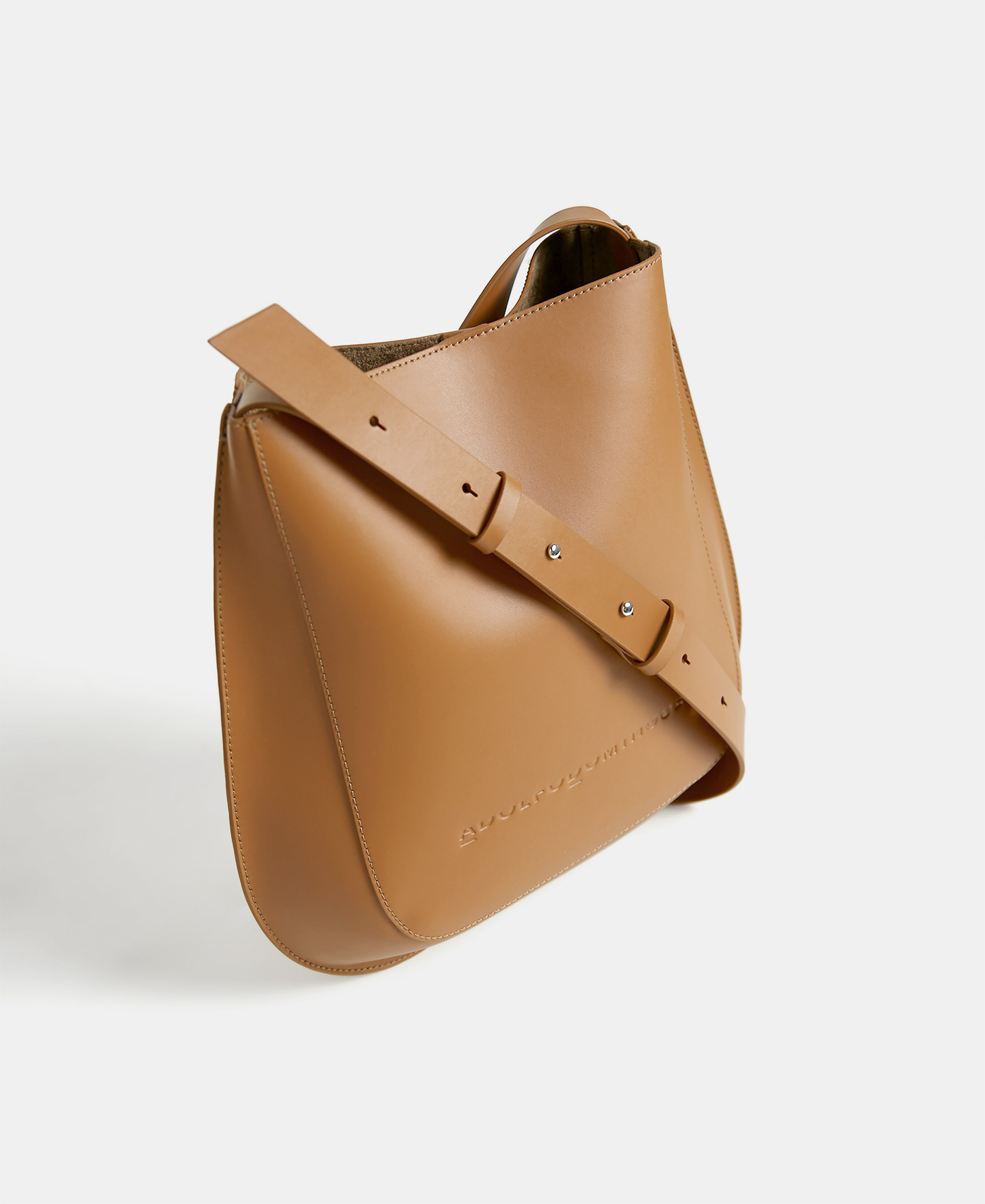 Bovine leather shoulder bag image number 1