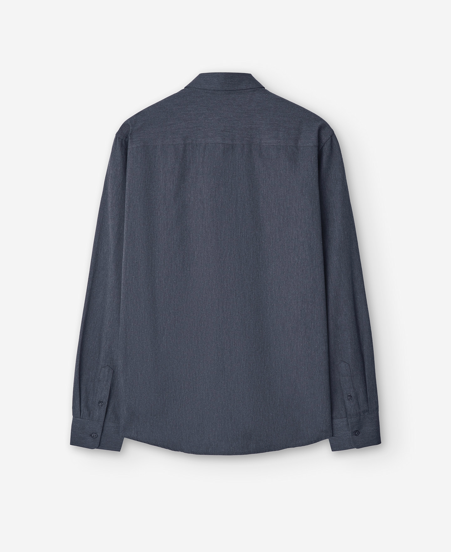 Grey cotton shirt for men image number 5