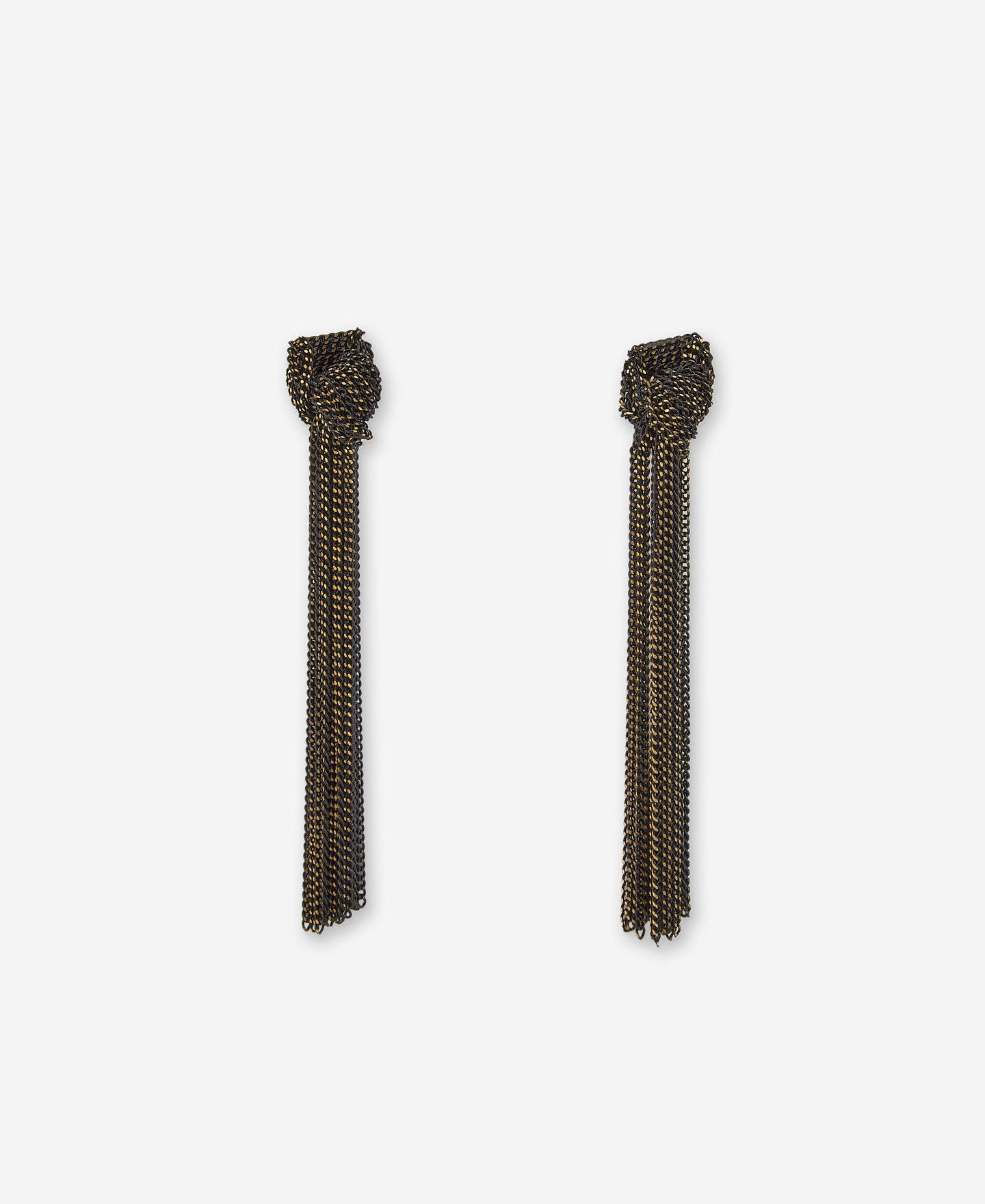 Knotted chains earring image number 0