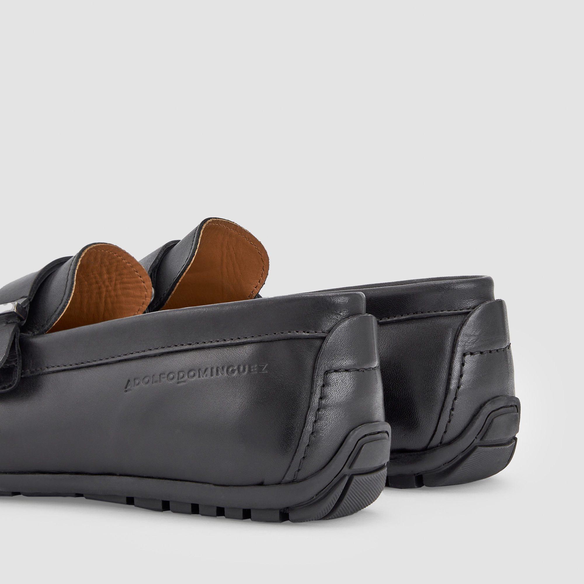 Bovine leather moccasin image number 2
