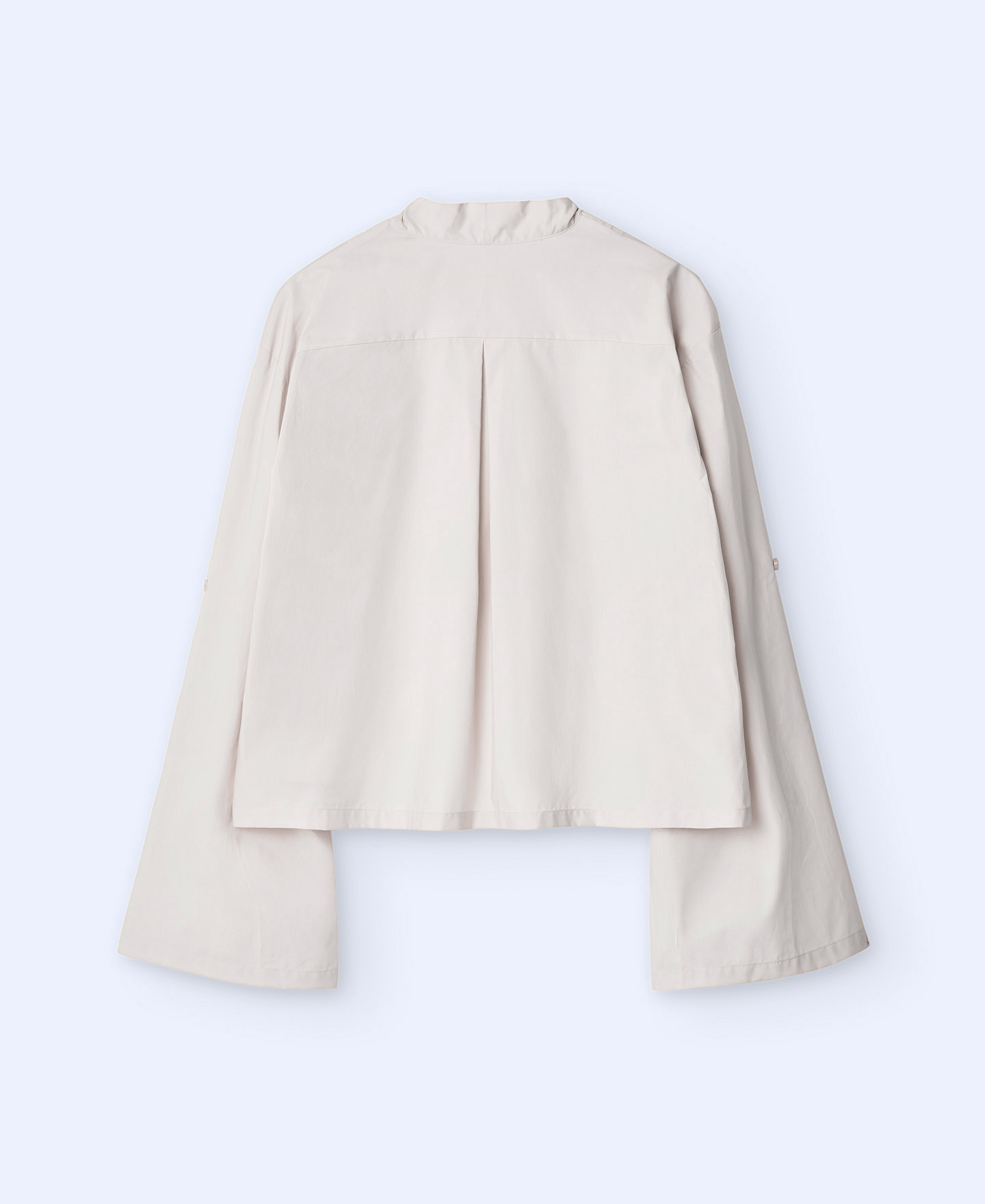 Wide organic cotton shirt image number 7