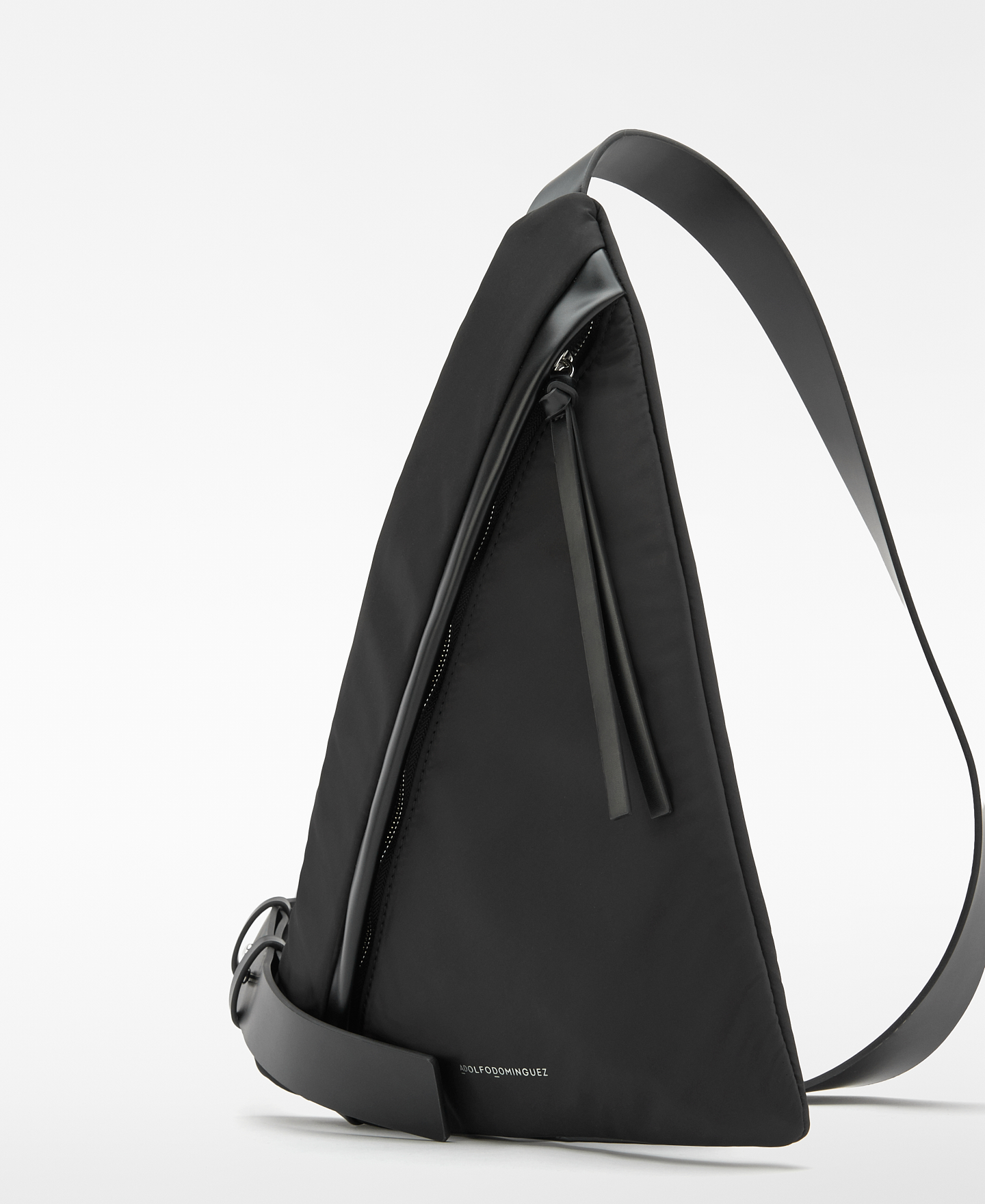 Nylon triangular crossbody image number 2