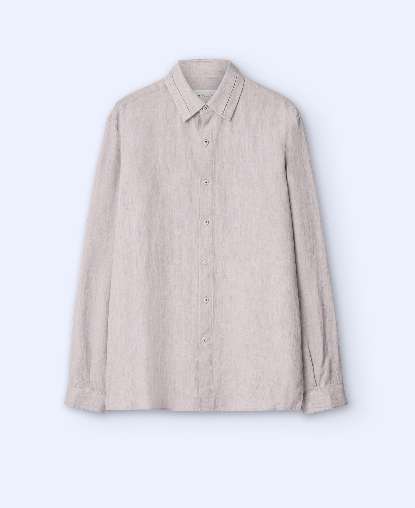 Camisa cuello camisero en lino europeo image number 4
