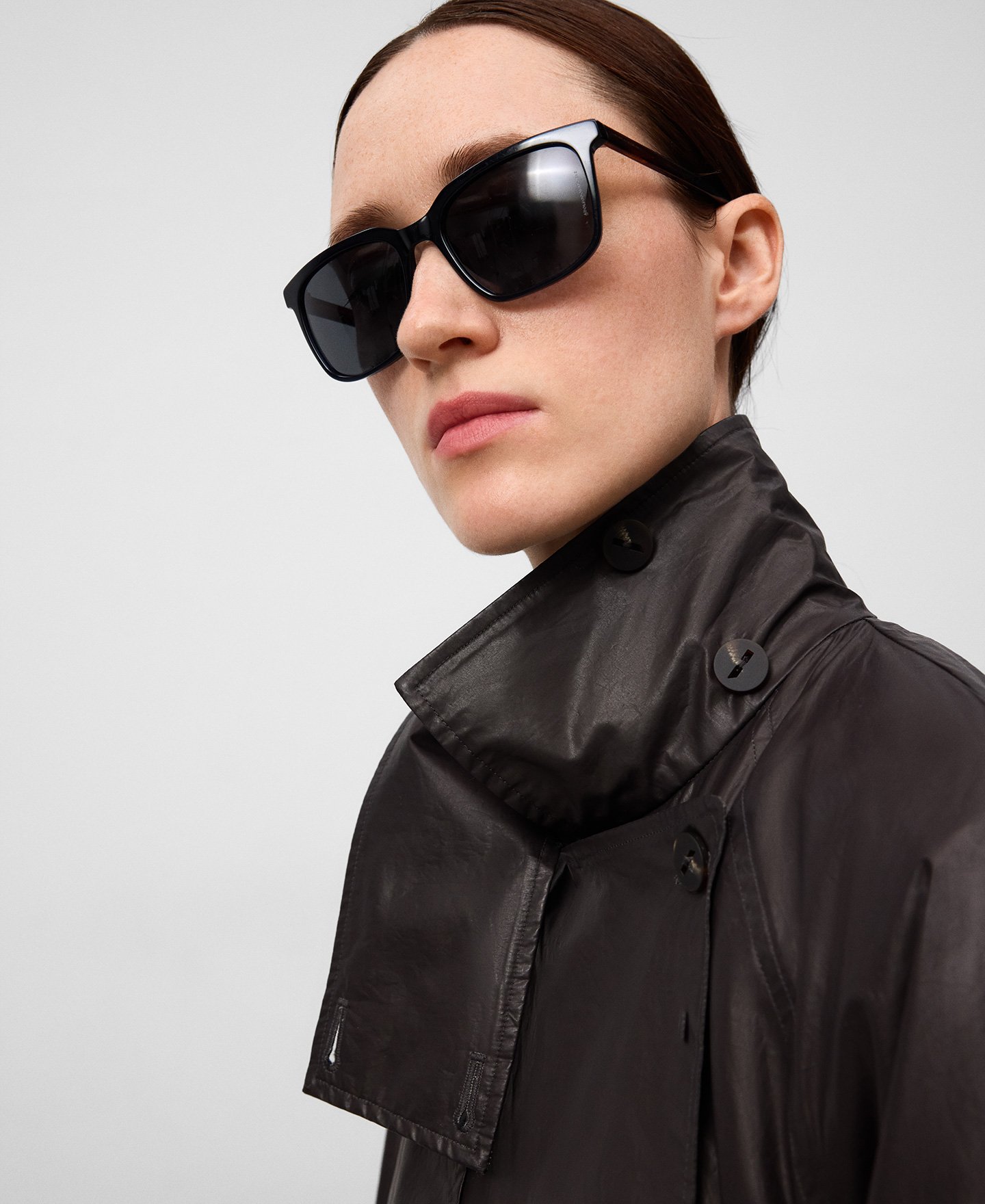 Organic cotton trench coat woman image number 3