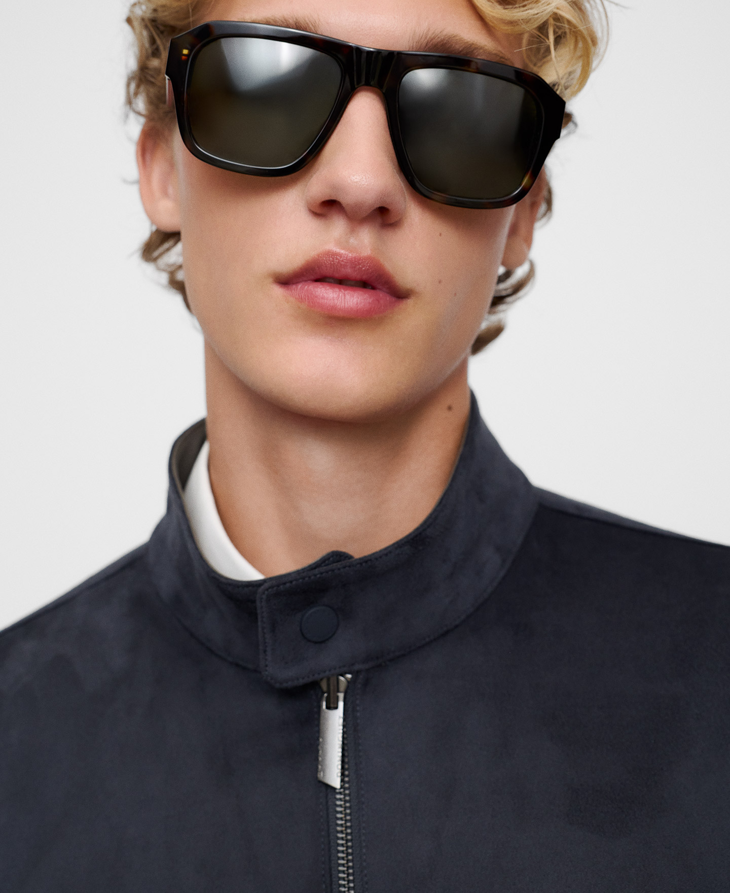 Leather-Non-Lather reversible jacket image number 5