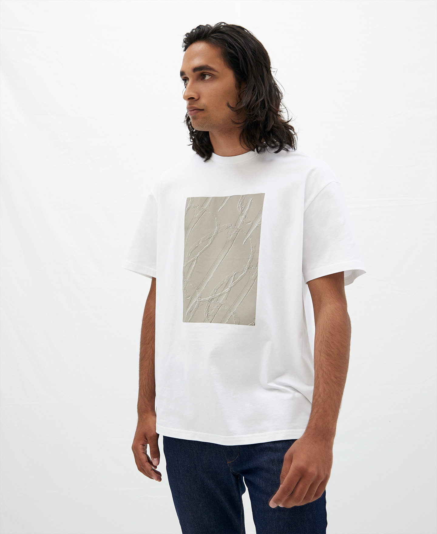 Oversize T-shirt with vacuum symbol image number 3