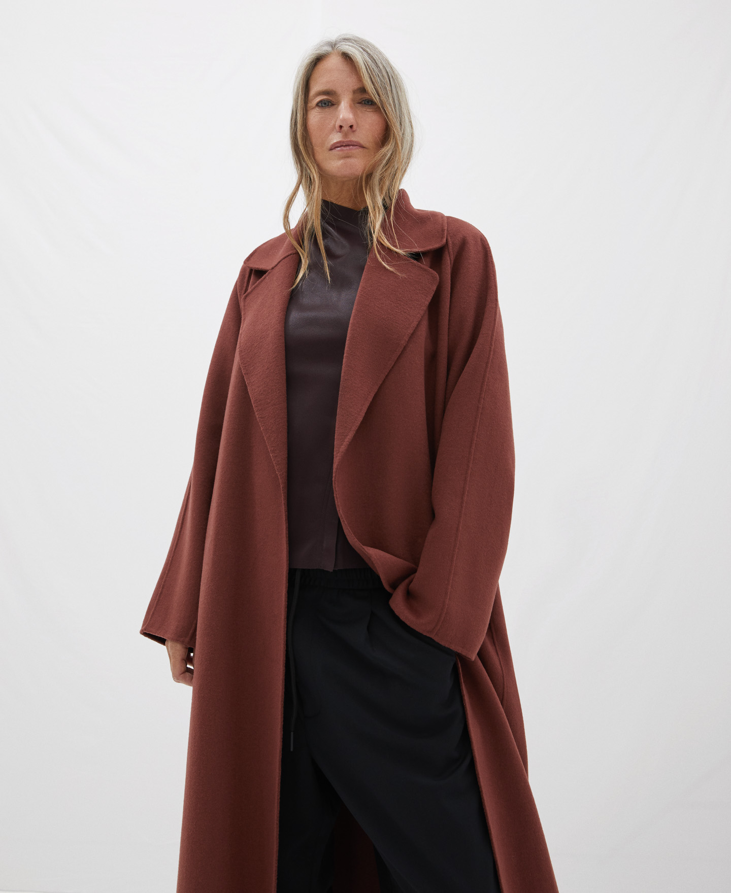 Eco-leather biker jacket image number 5