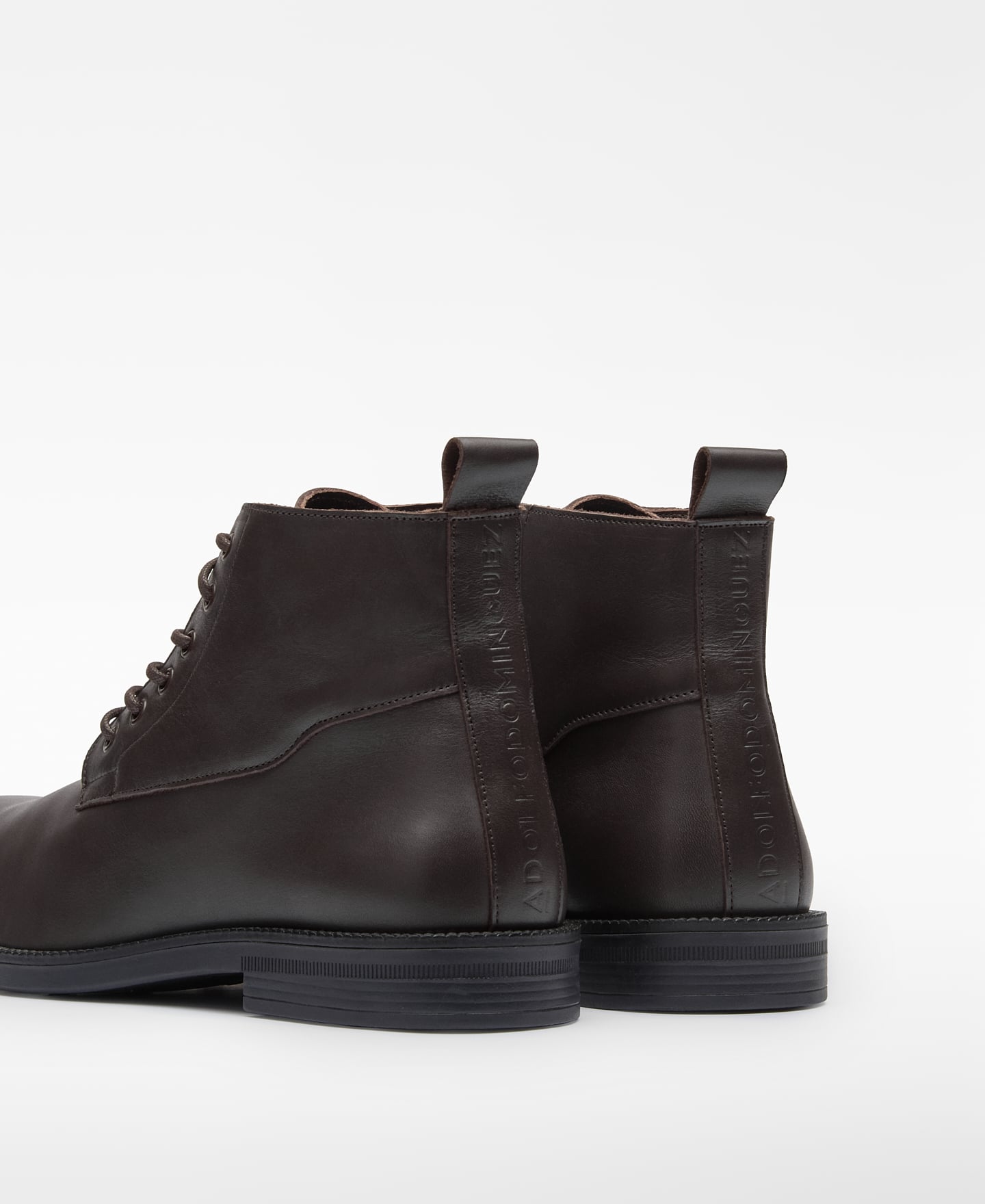 Leather lace-up ankle boot image number 2