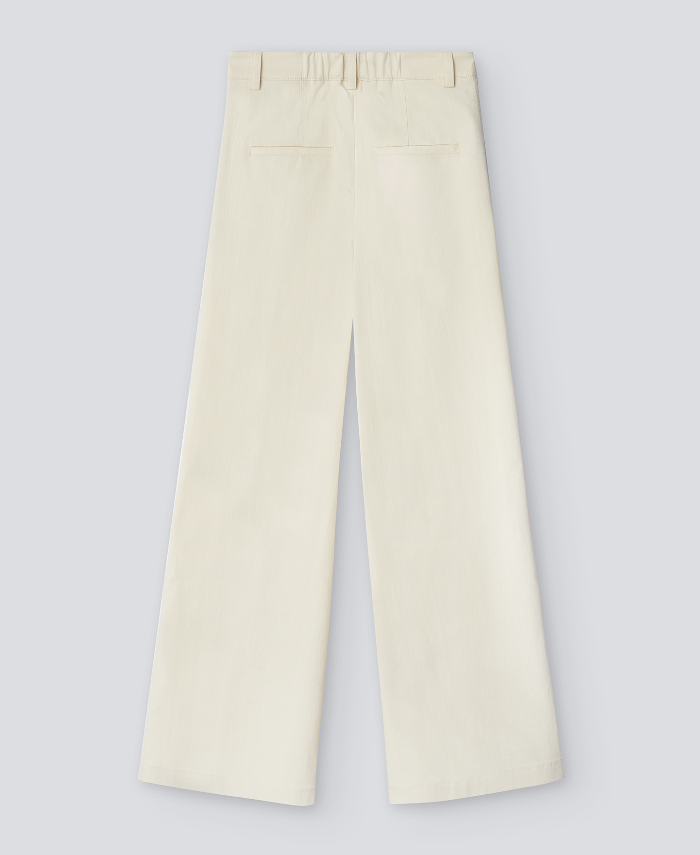 Ecru darts trousers woman image number 5