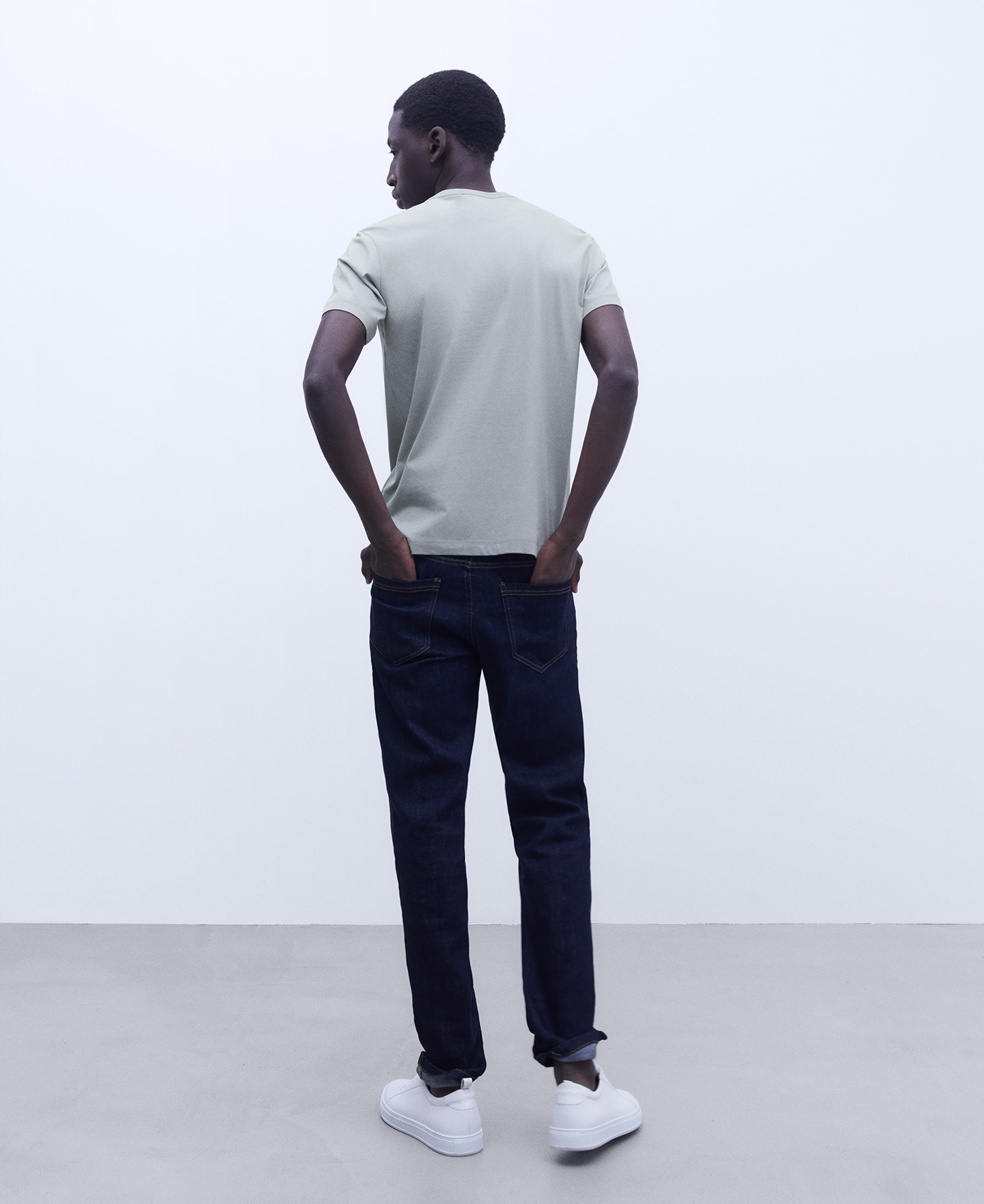シルケットコットンTシャツ image number 2