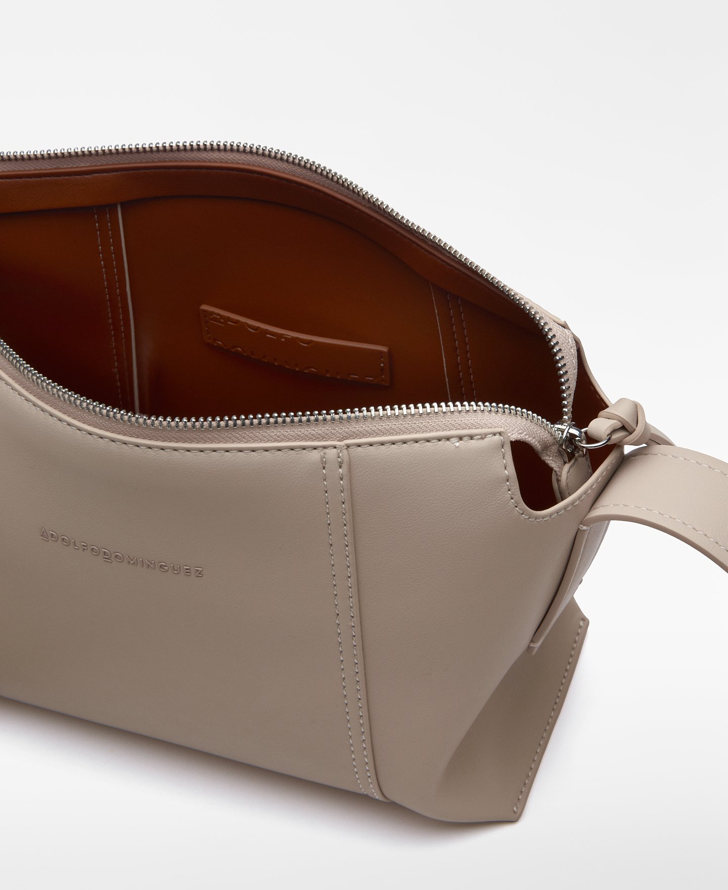 Leather-Non-Leather medium crossbody woman image number 2