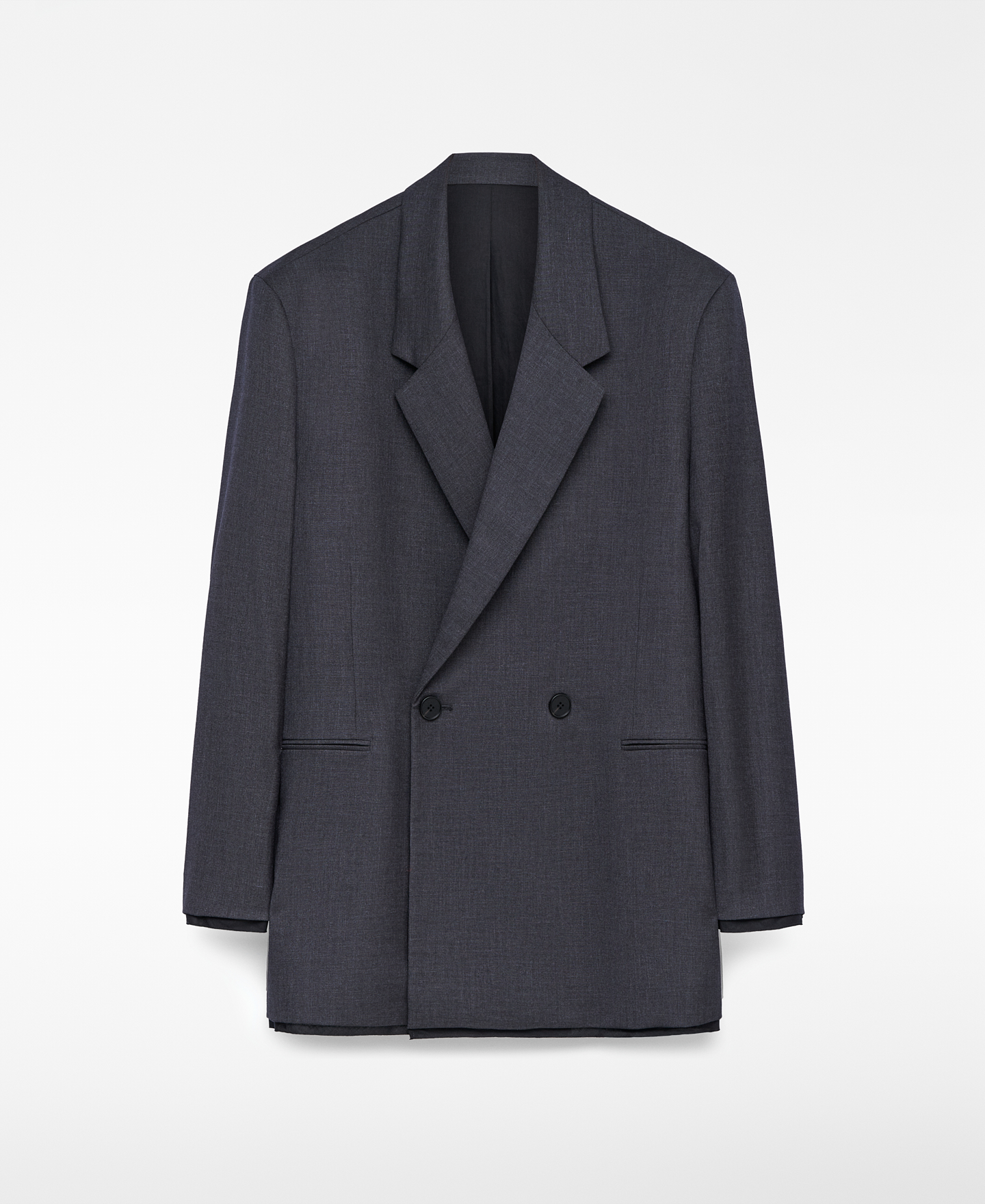 Blazer sastre gris melange hombre image number 4