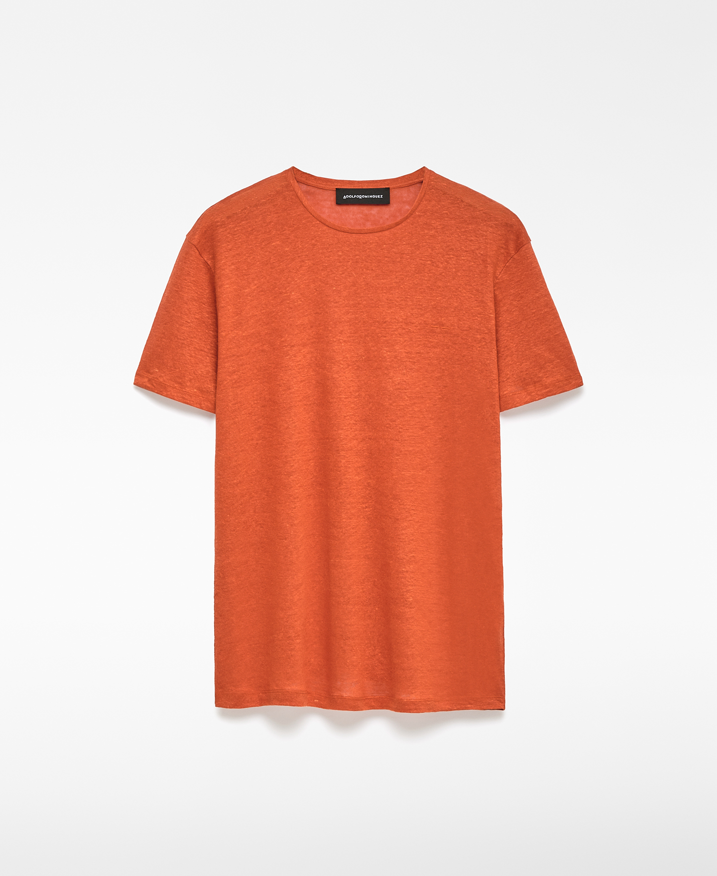 Camisola regular fit em linho europeu para homem image number 4