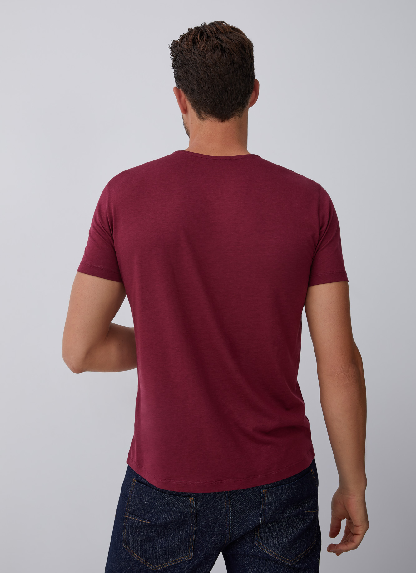 Lyocell and cotton t-shirt image number 1