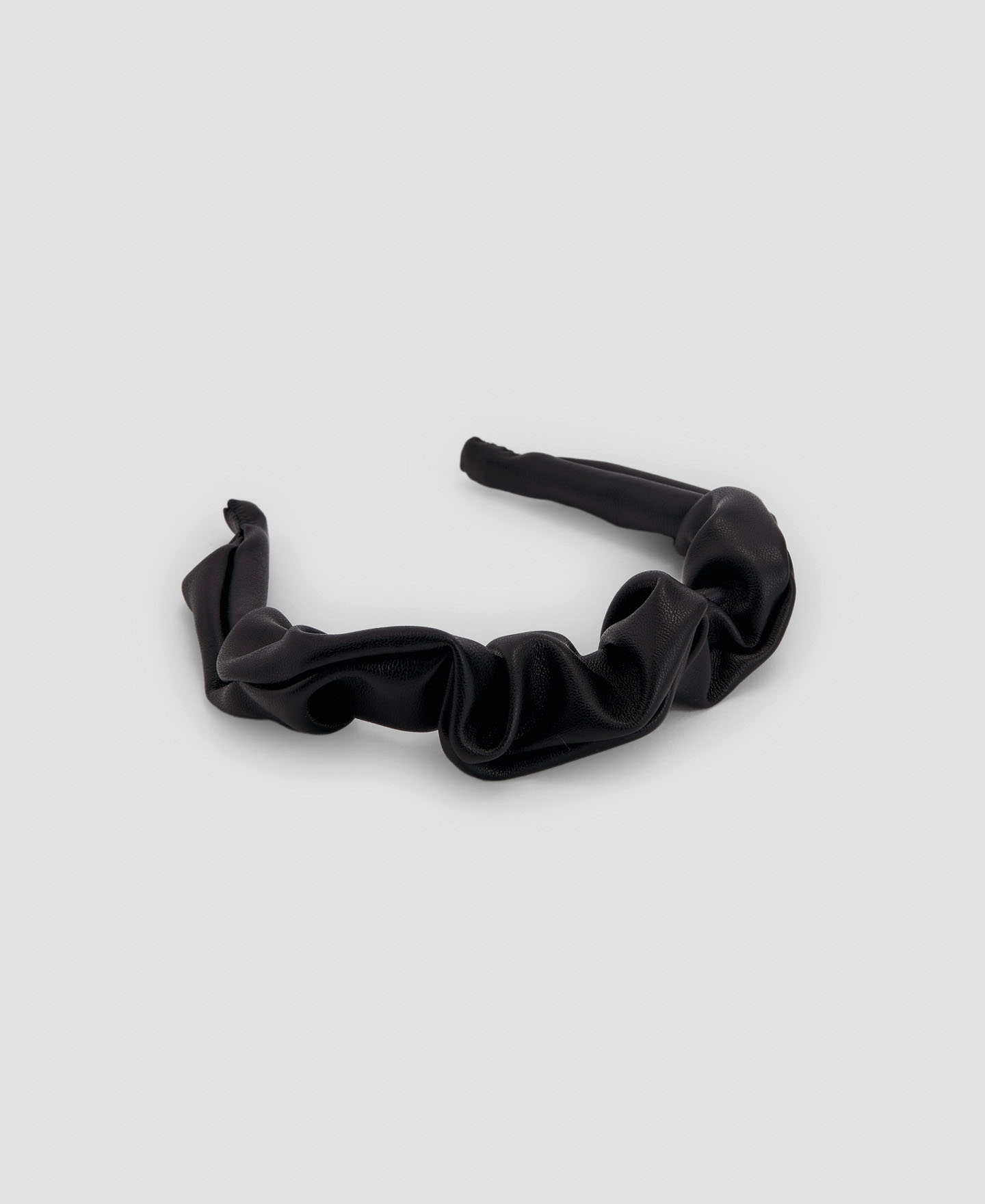 Leather look headband image number 0