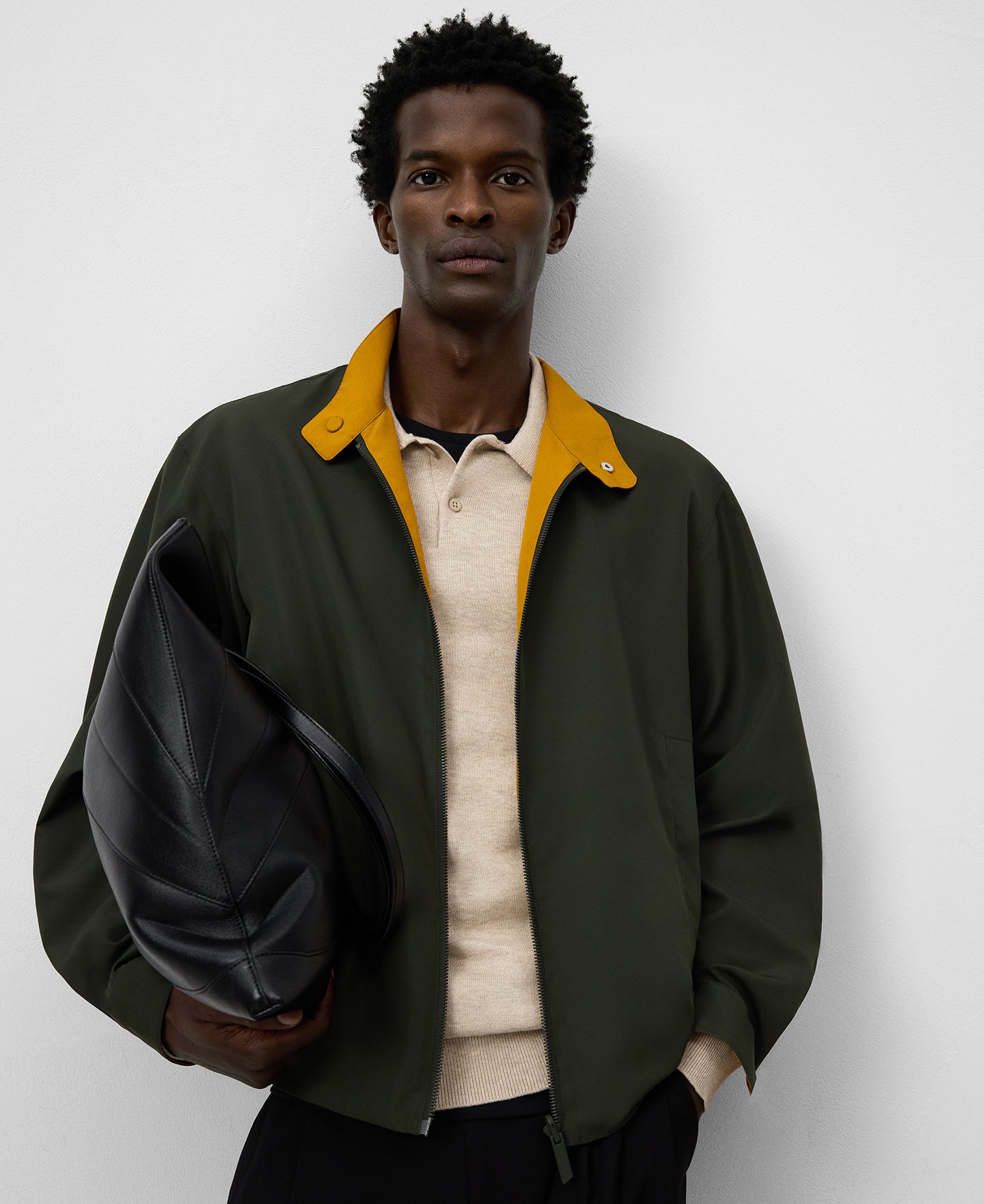 Nylon reversible jacket man image number 0