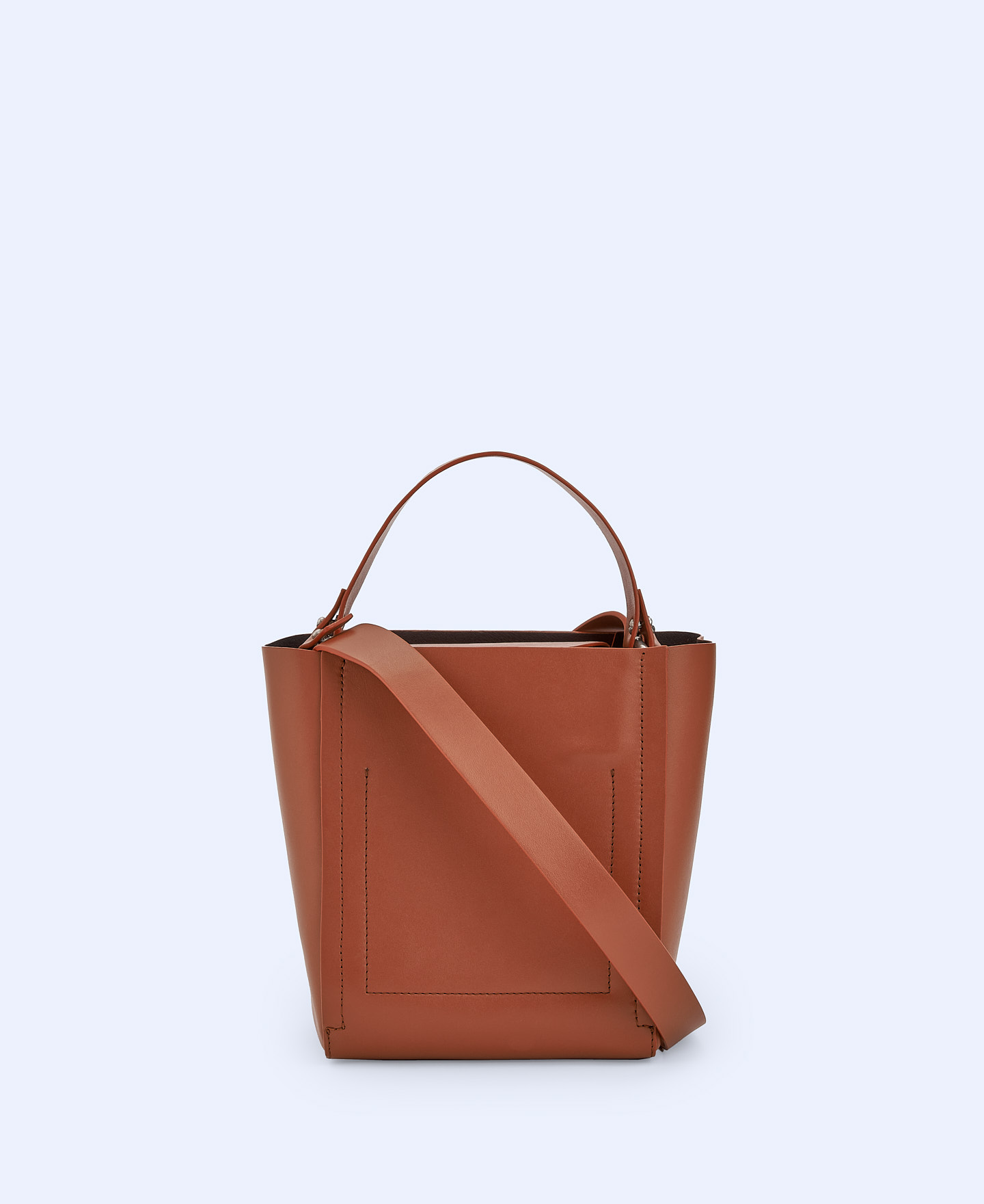 Made in Spain leather bucket bag image number 1