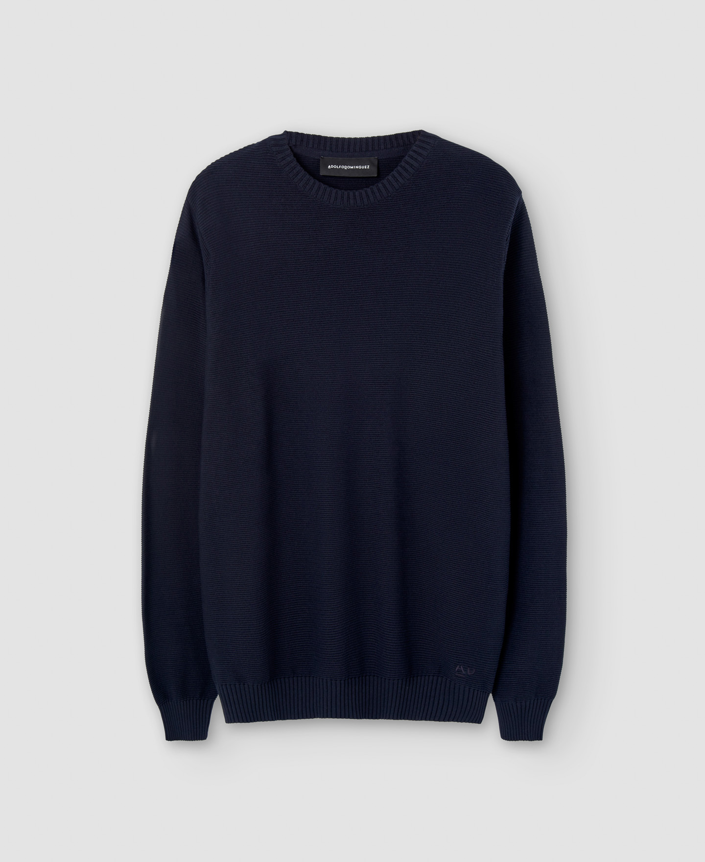 Cotton crew neck sweater image number 6