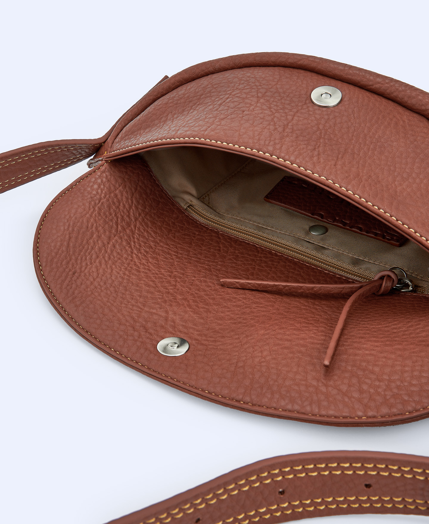 Recycled material fanny pack bag image number 3