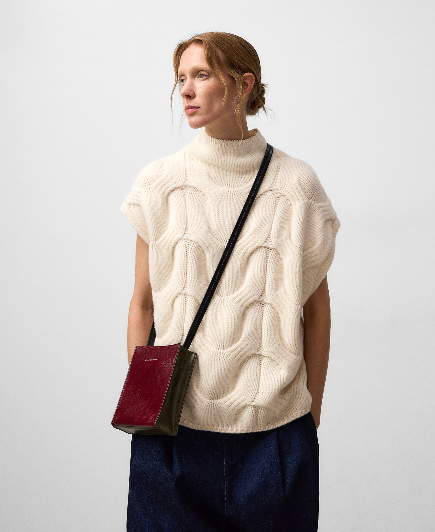 Non-Leather small crossbody woman image number 5