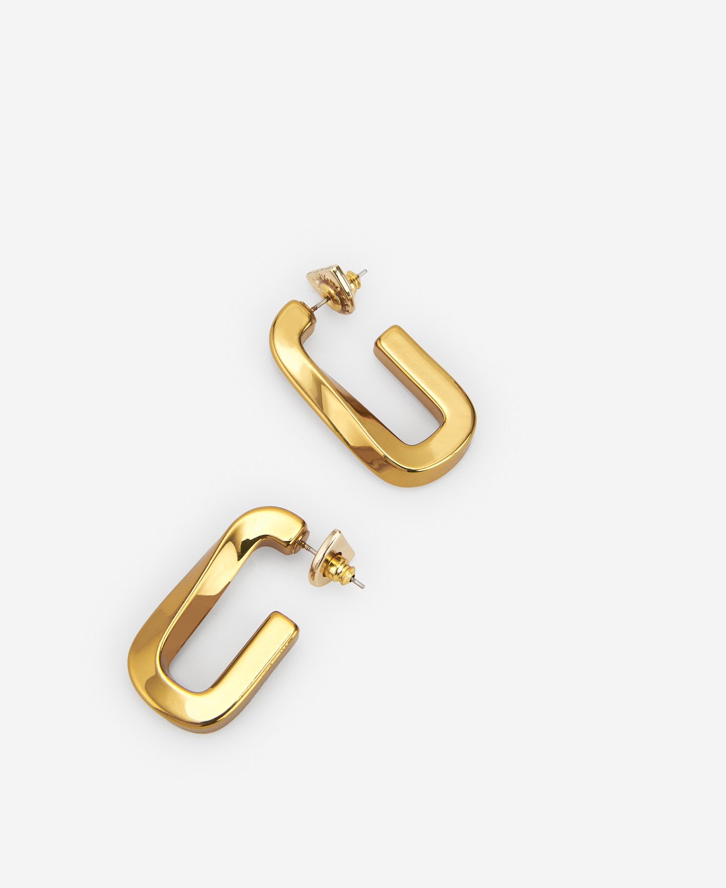Women's Giro golden earrings image number 1