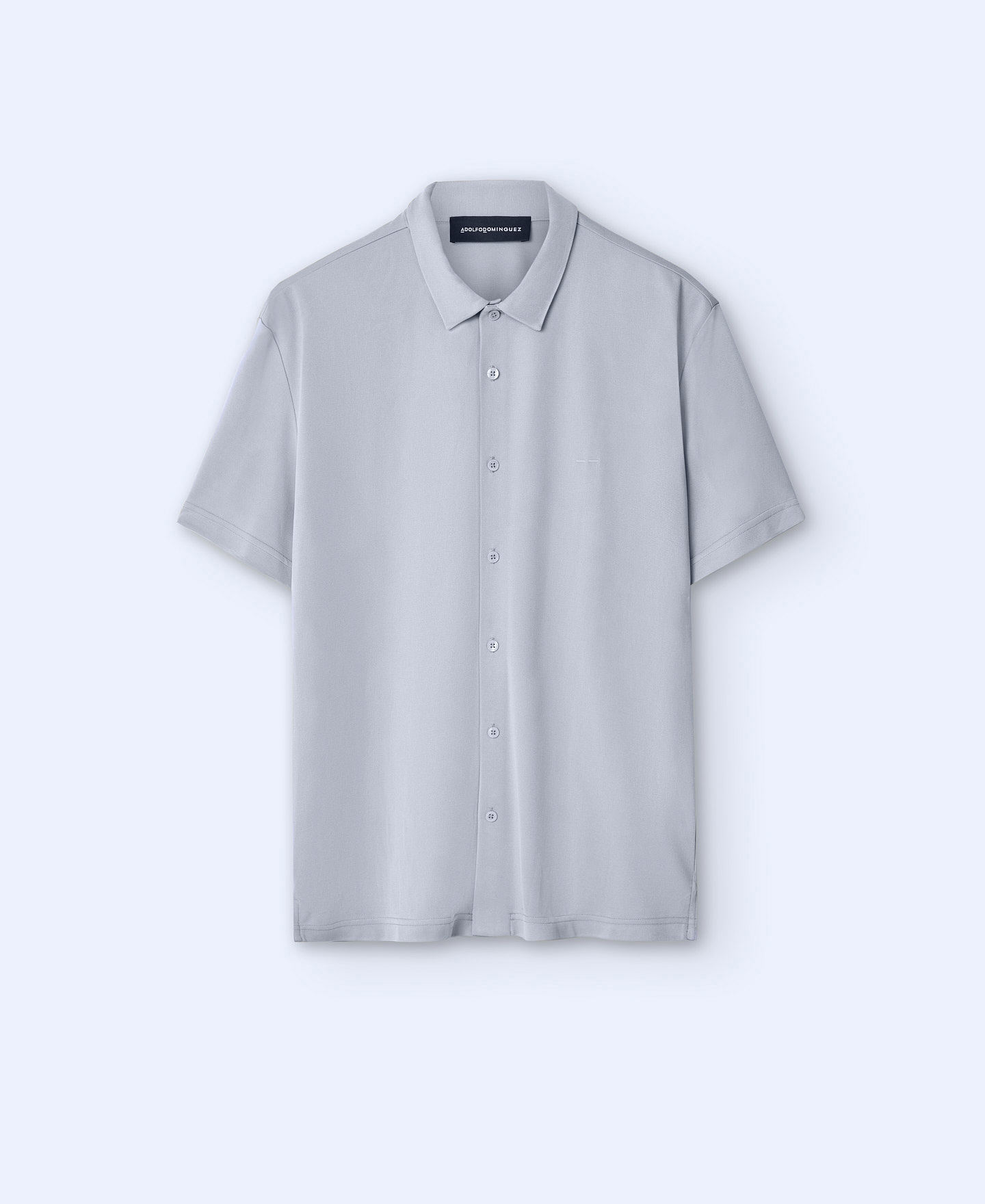 Camisa en modal manga corta image number 0