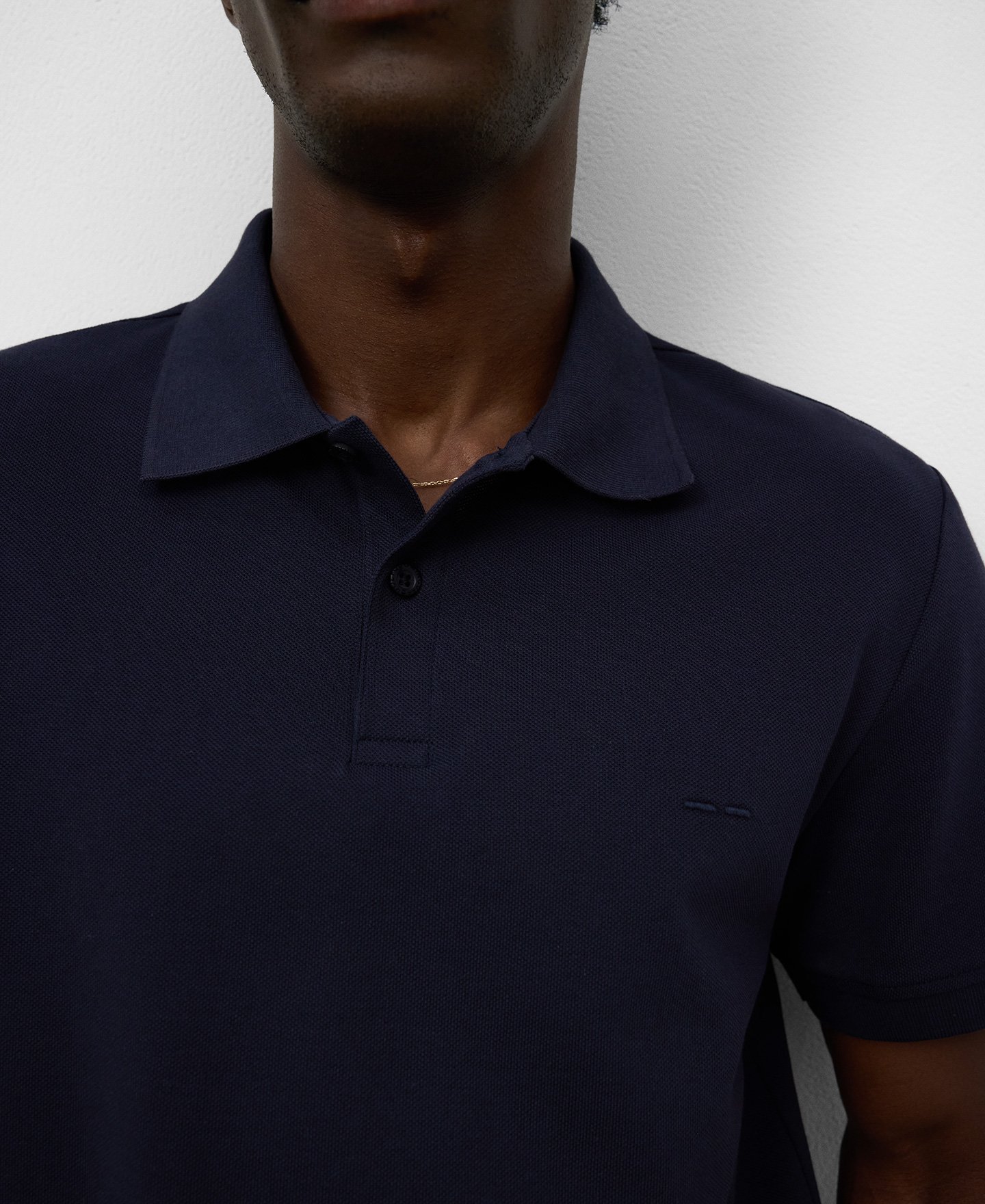 Polo piqué algodón orgánico hombre image number 3