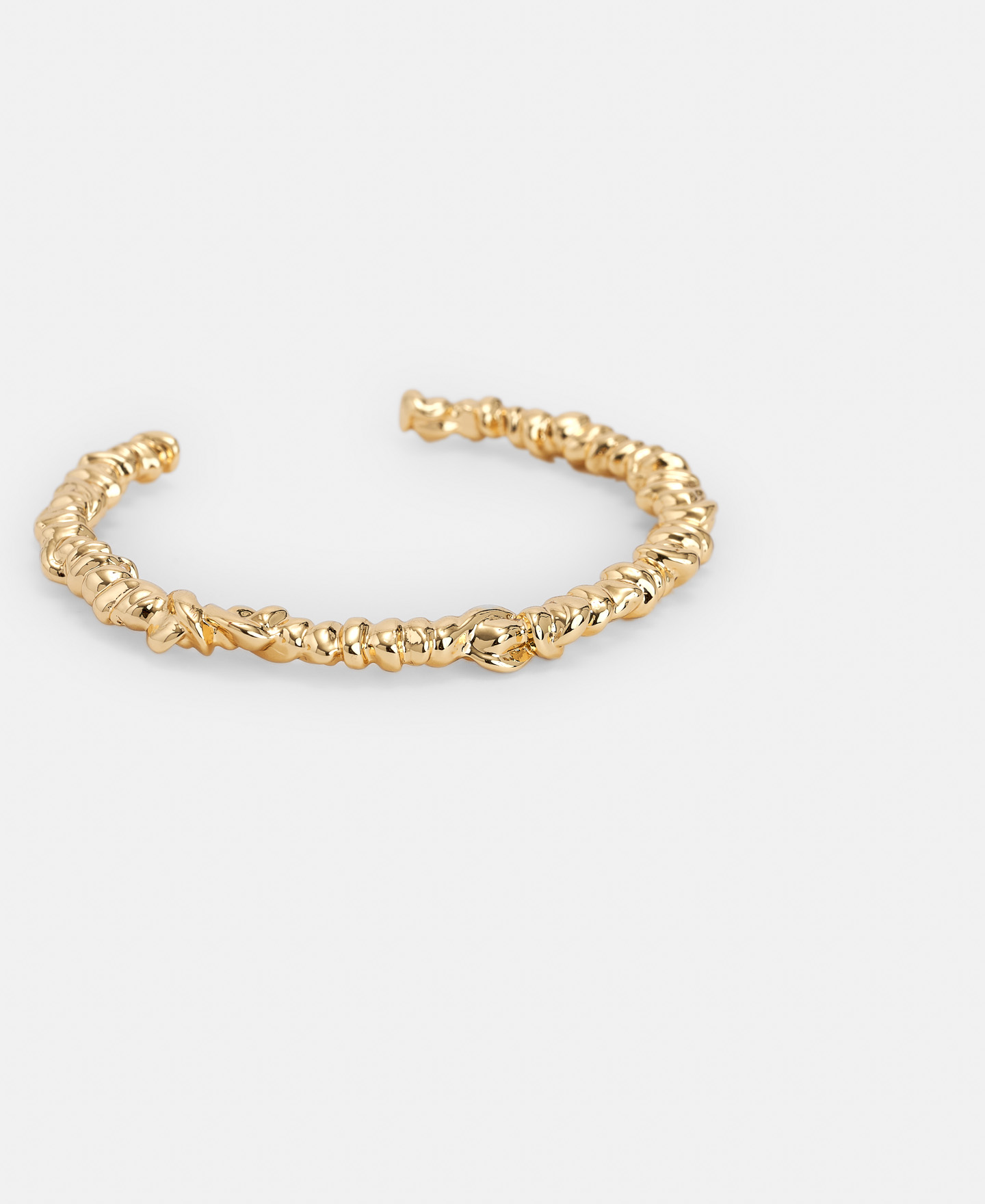 Braided bracelet in zinc image number 1