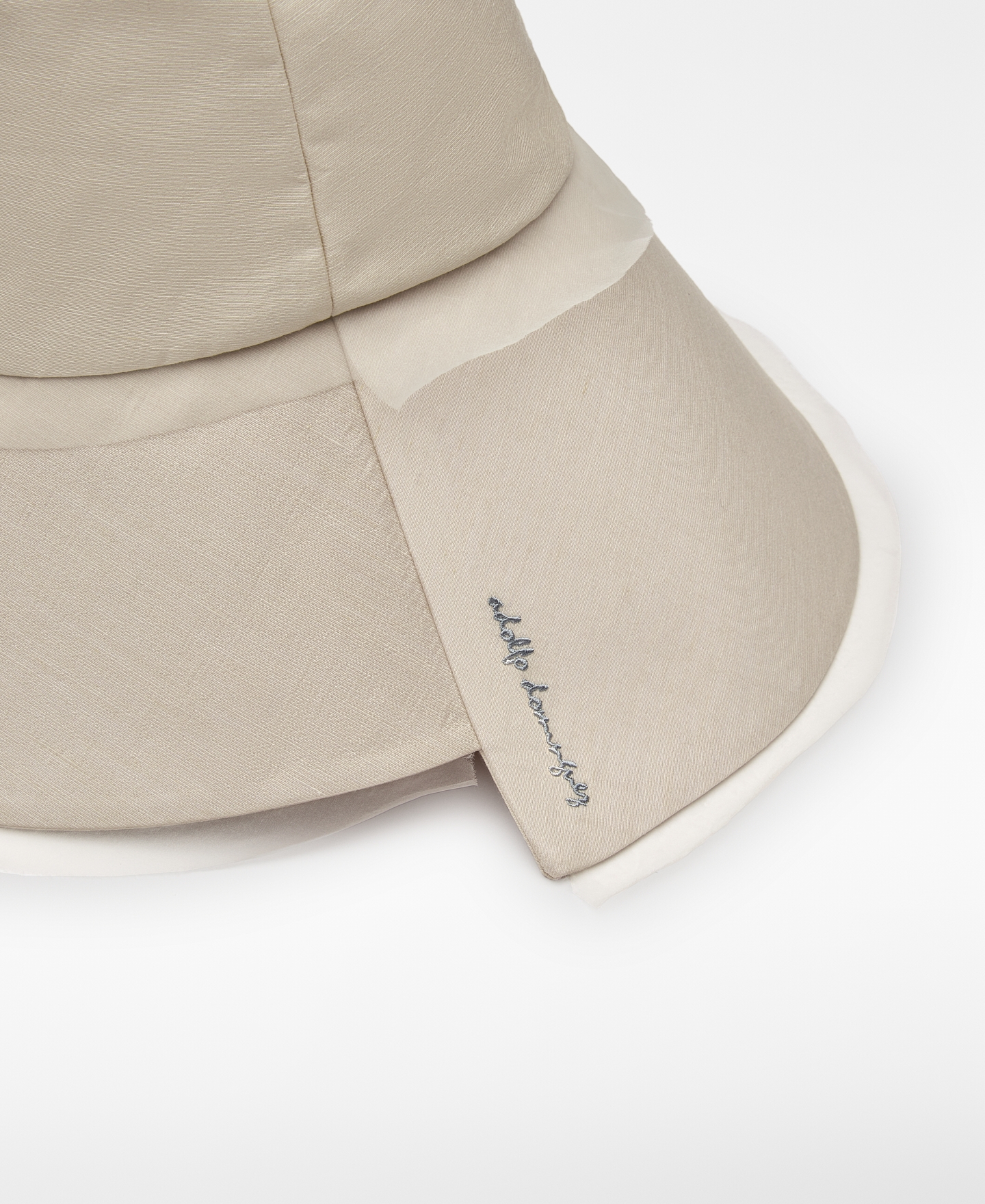 Sombrero combinado ala asimétrica mujer image number 1