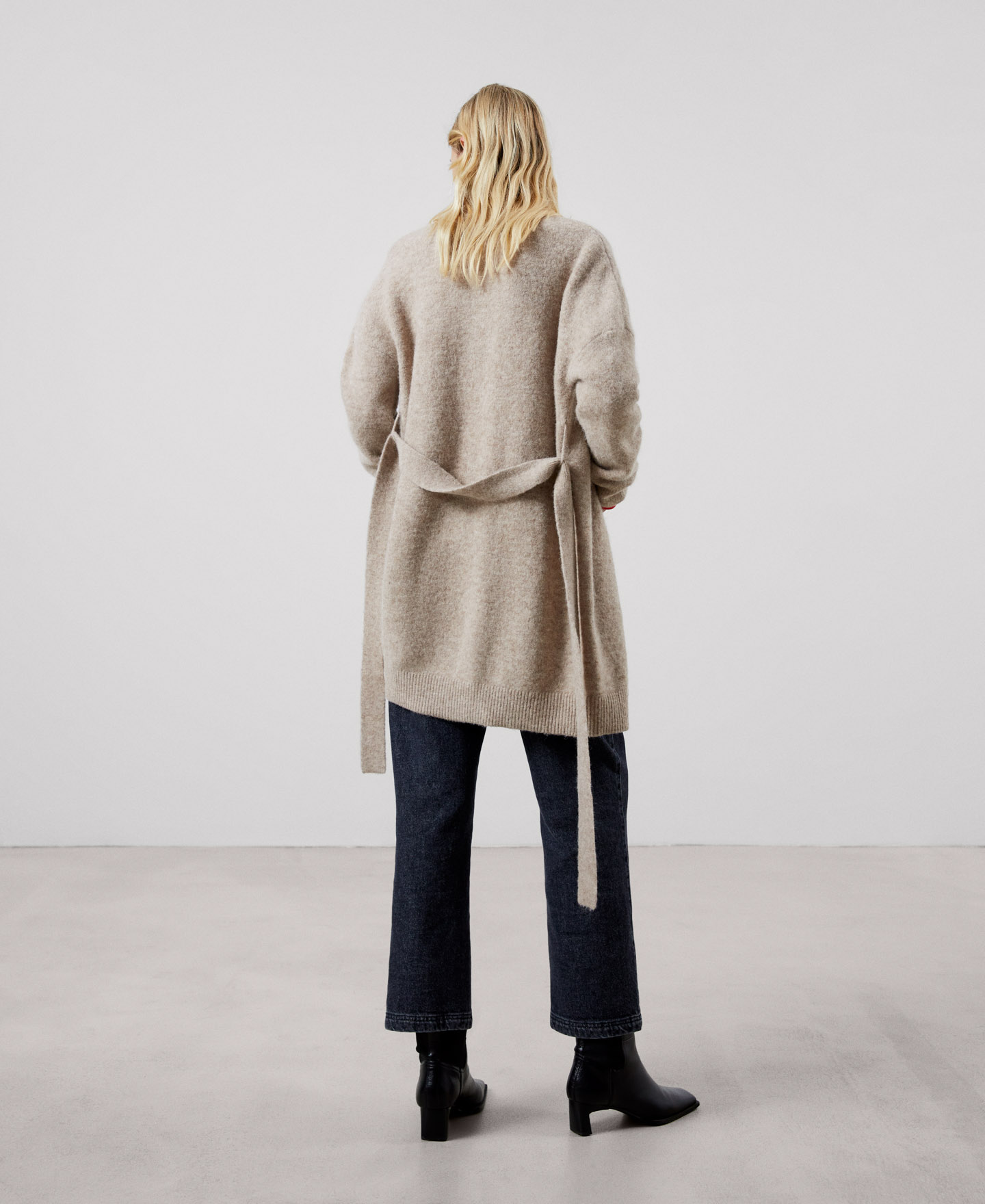 Nylon, alpaca and merino wool jacket image number 2