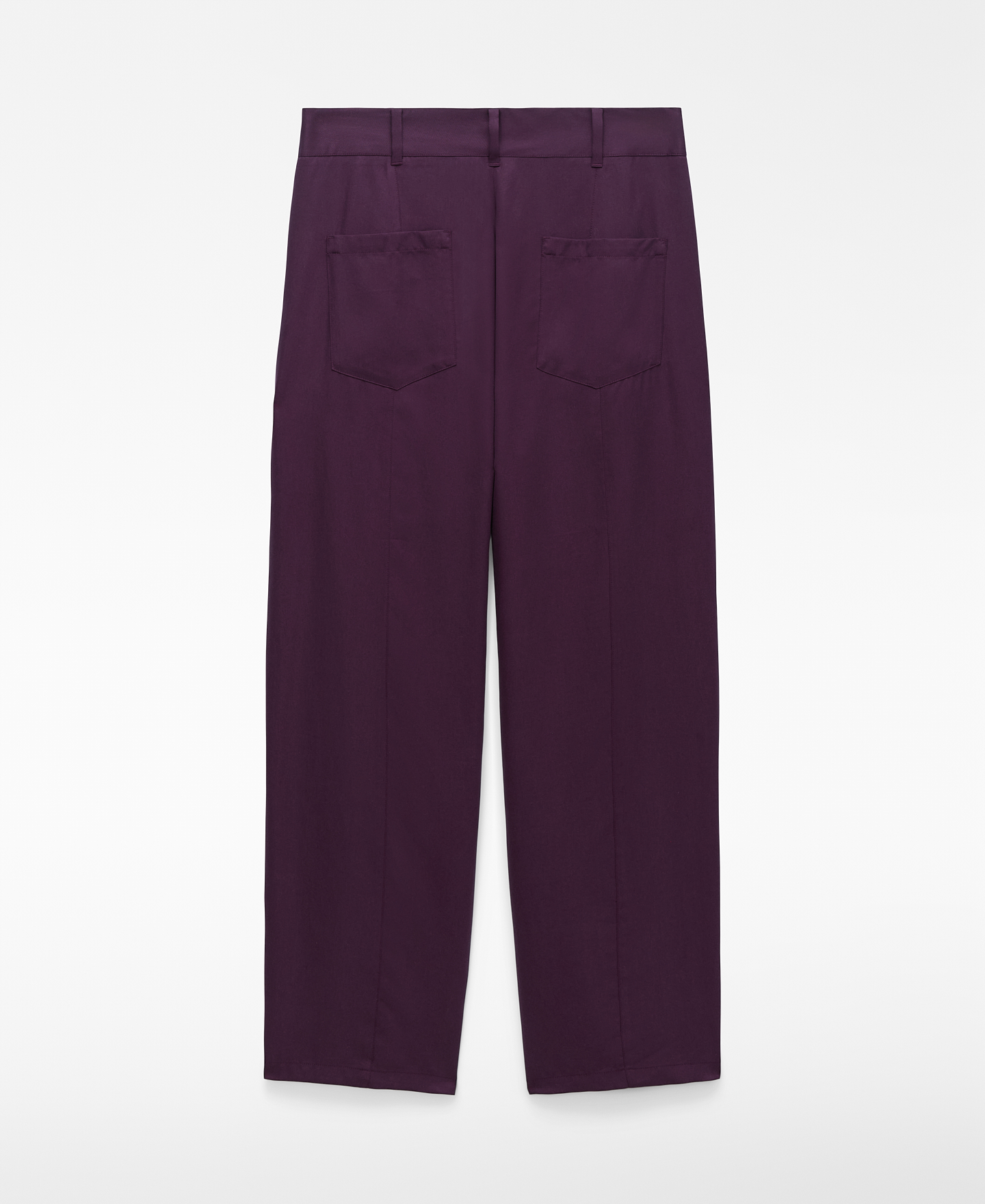 Responsible lyocell barrel fit trousers image number 5