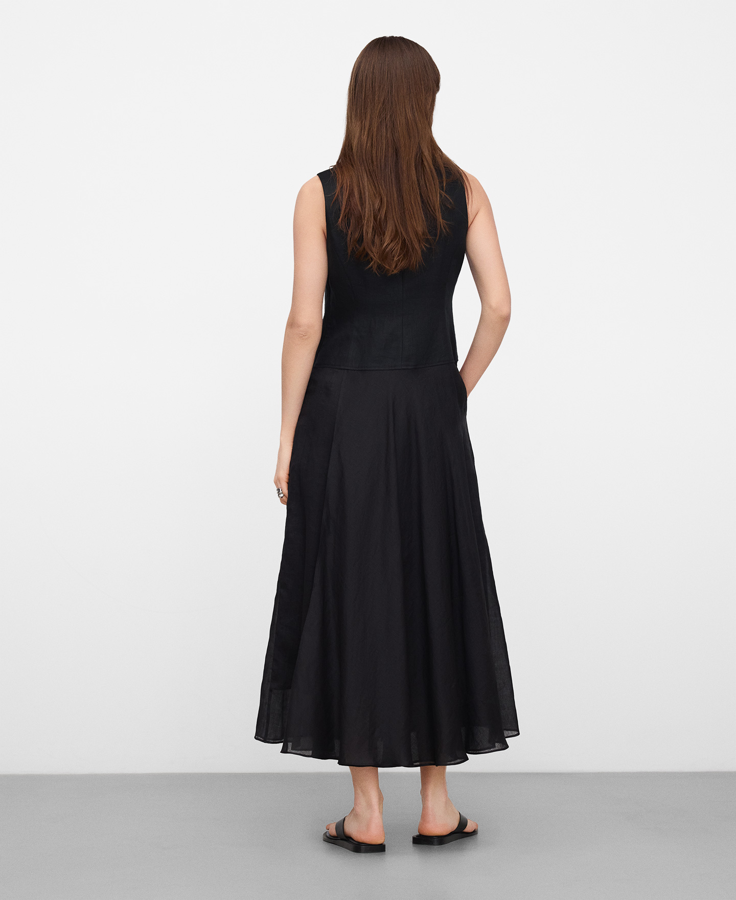 Robe gilet combin&eacute;e image number 2