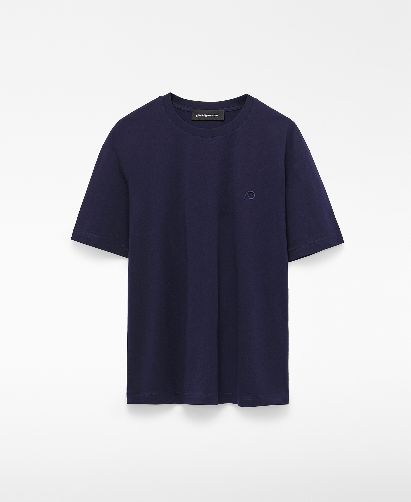 Camiseta efecto denim algod&oacute;n org&aacute;nico image number 0