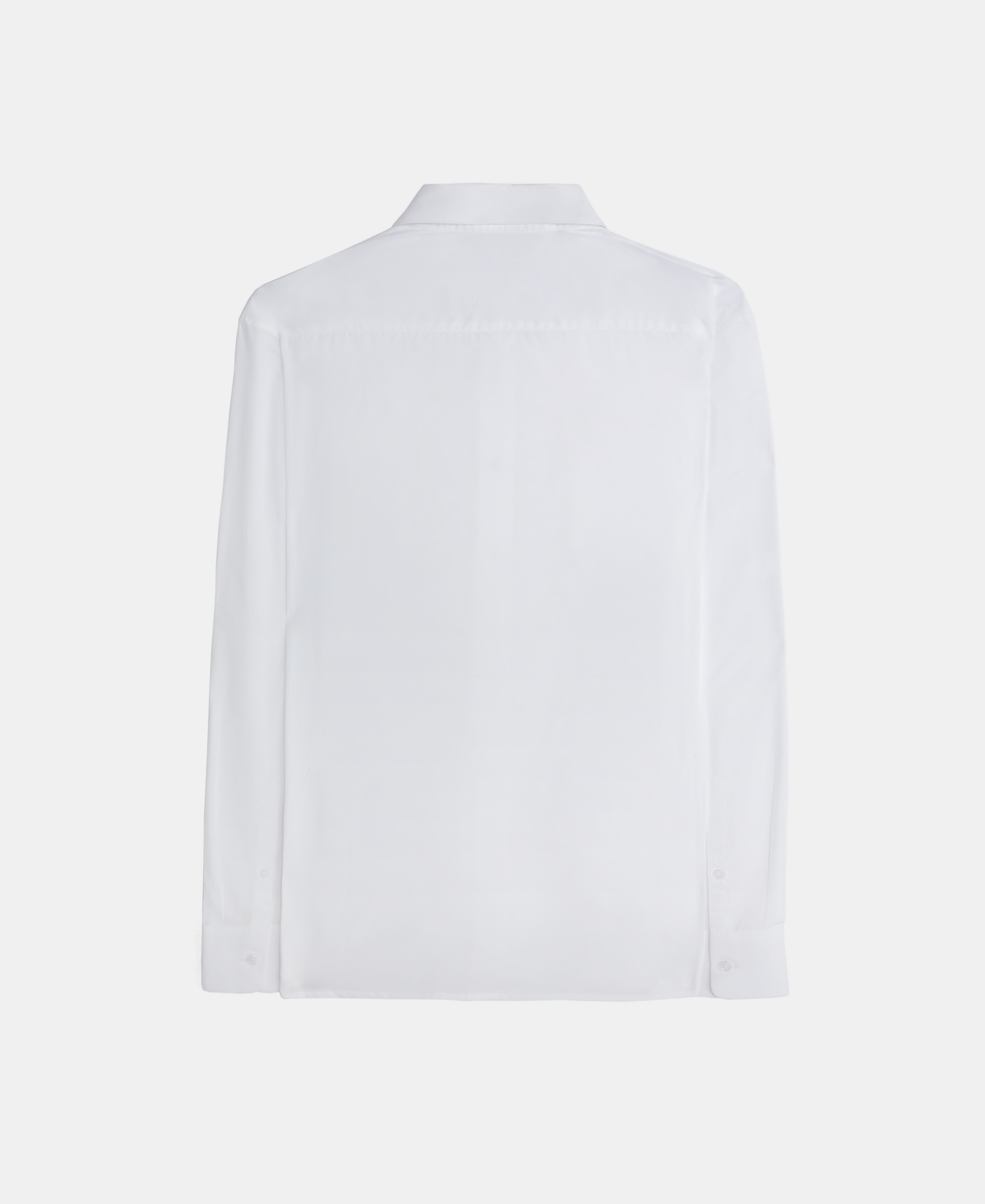 Cutaway collar cotton shirt image number 5