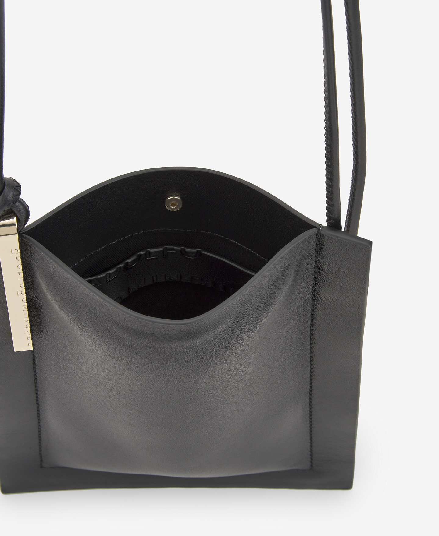 Padded nappa leather phone holder image number 1