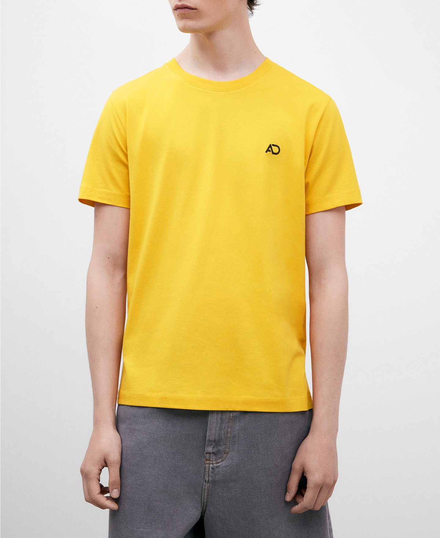 Cotton crew neck T-shirt image number 0