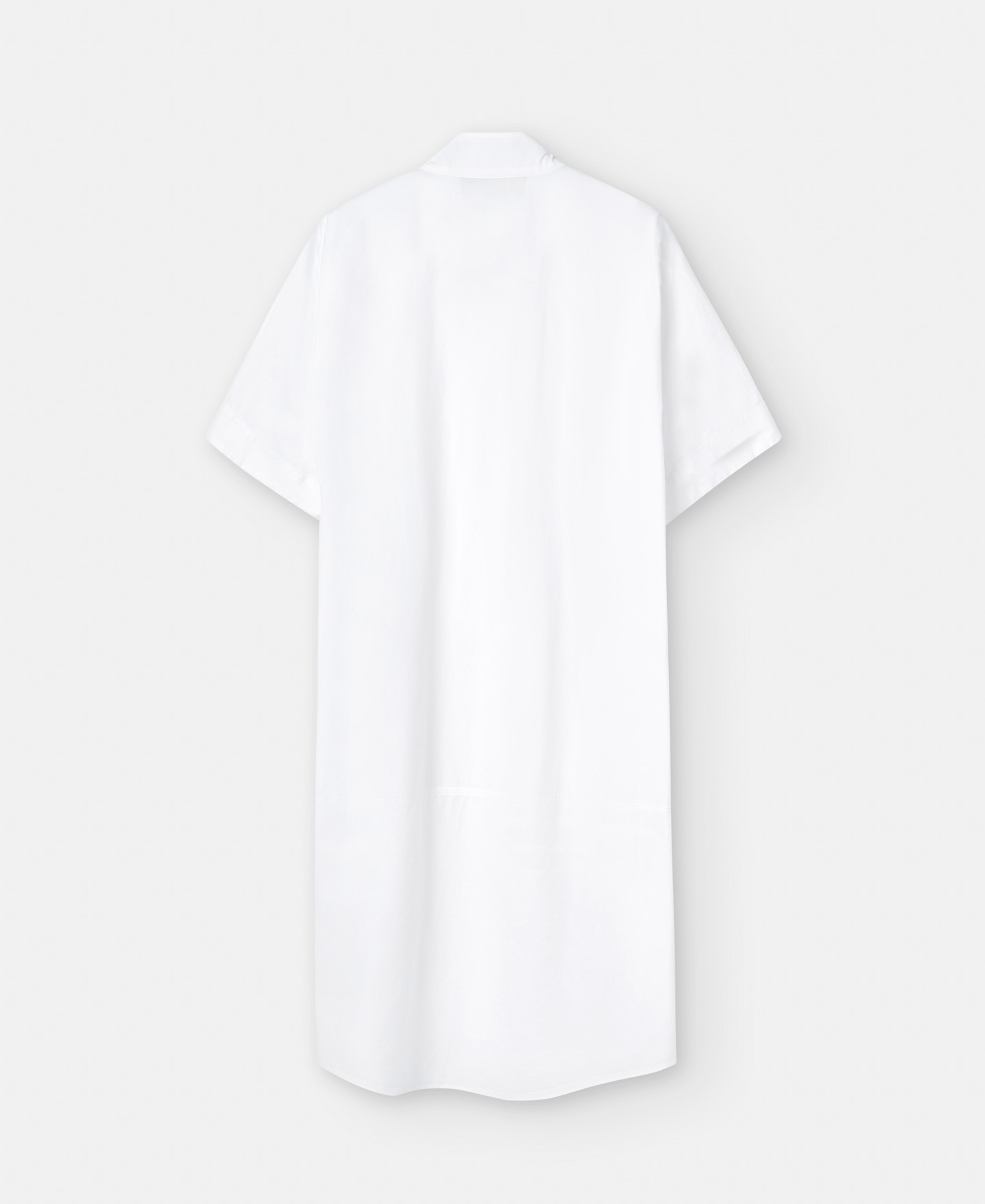 Mao collar shirt dress image number 5